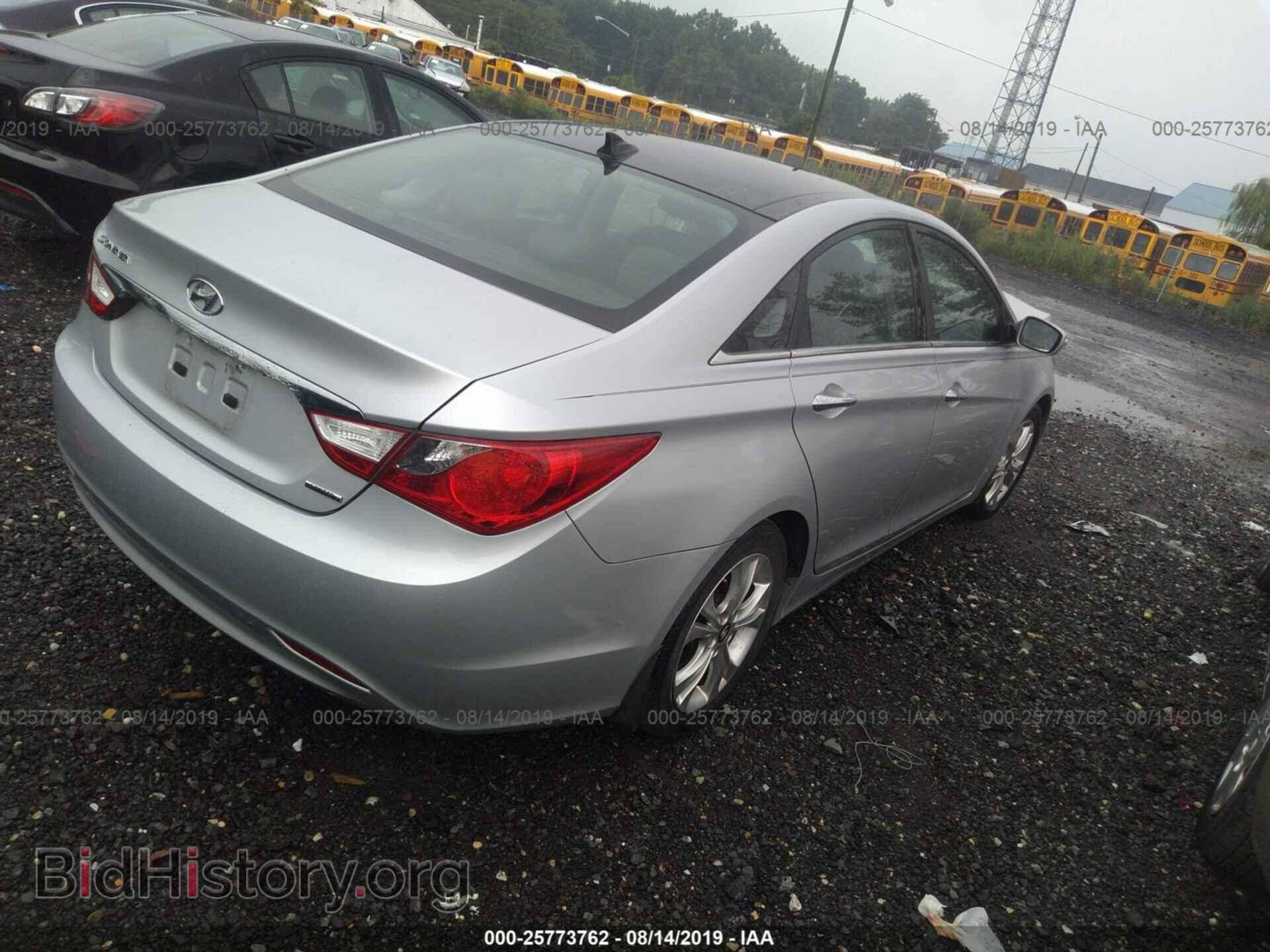 2012 HYUNDAI SONATA - VIN: 5NPEC4ACXCH417131 - Фото 4