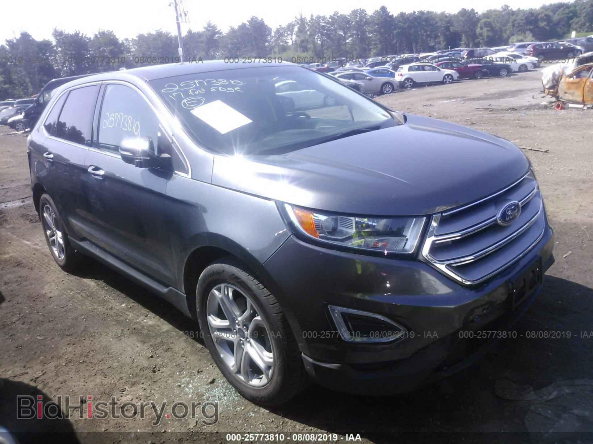 Фотография 2FMPK3K90HBB58205 - FORD EDGE 2017