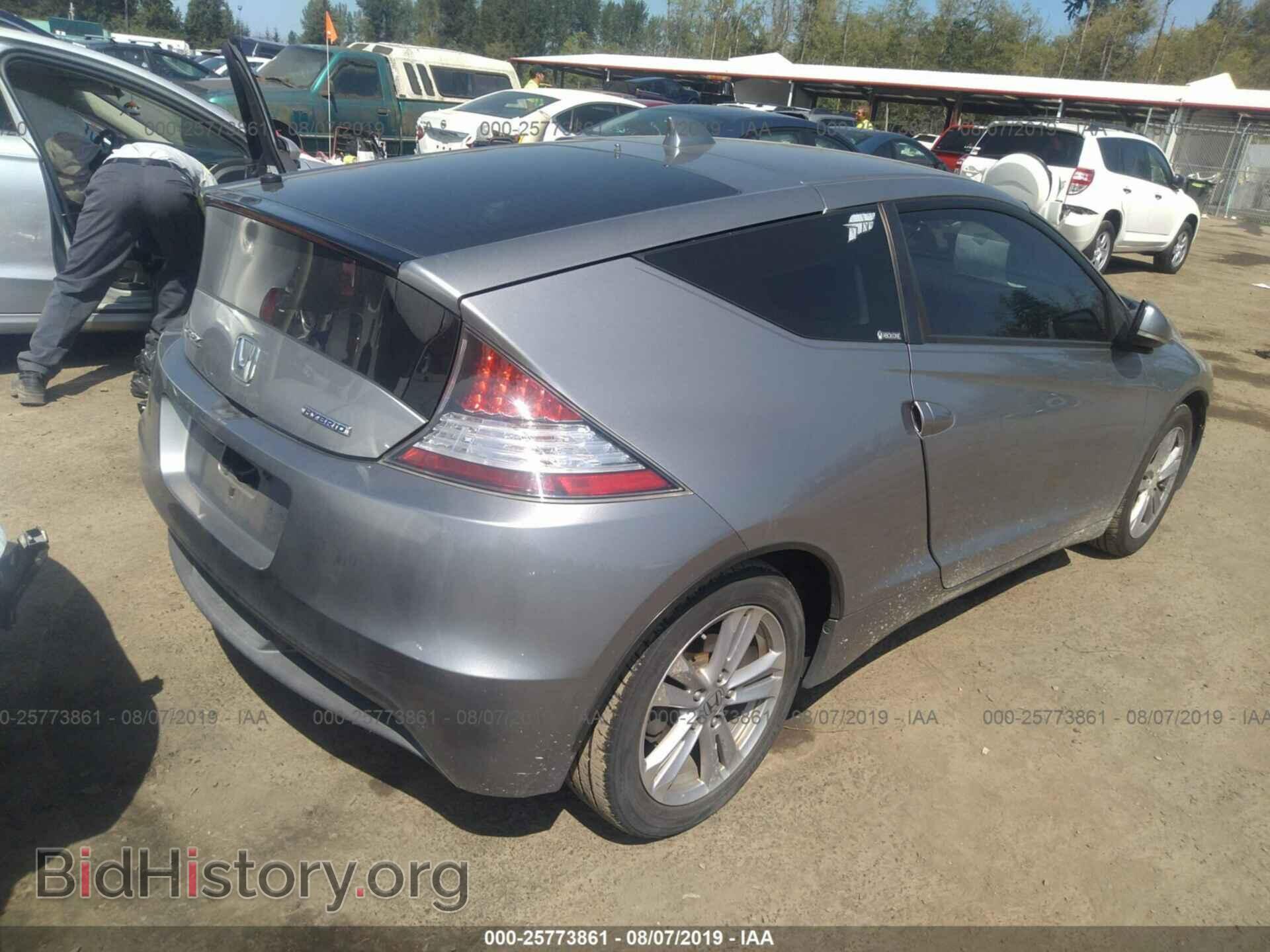 2012 HONDA CR-Z - VIN: JHMZF1D69CS002220 - Photo 4