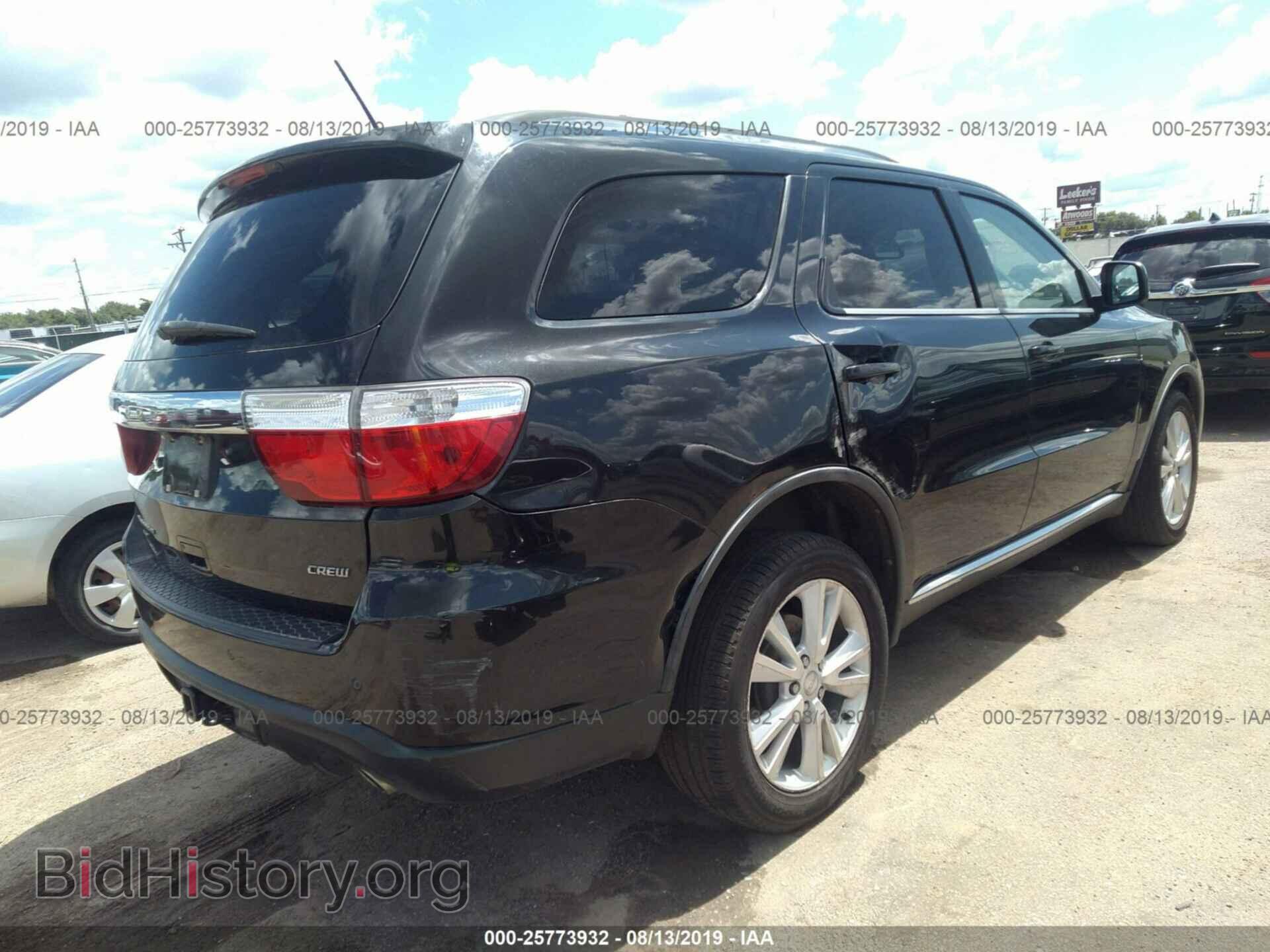 2012 DODGE DURANGO - VIN: 1C4RDJDG5CC151945 - Фото 4