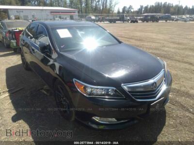 2014 Acura RLX, черный — VIN JH4KC1F37EC001996, IAAI
