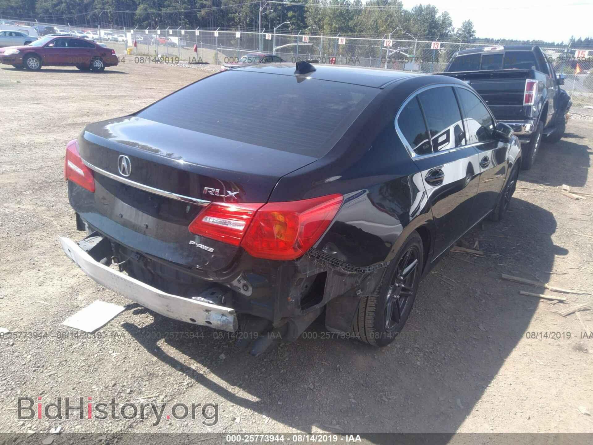 2014 ACURA RLX - VIN: JH4KC1F37EC001996 - Photo 4