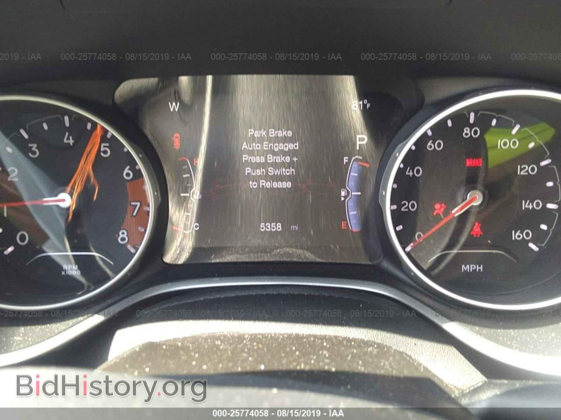2019 JEEP COMPASS - VIN: 3C4NJDBB6KT673566 - Фото 7