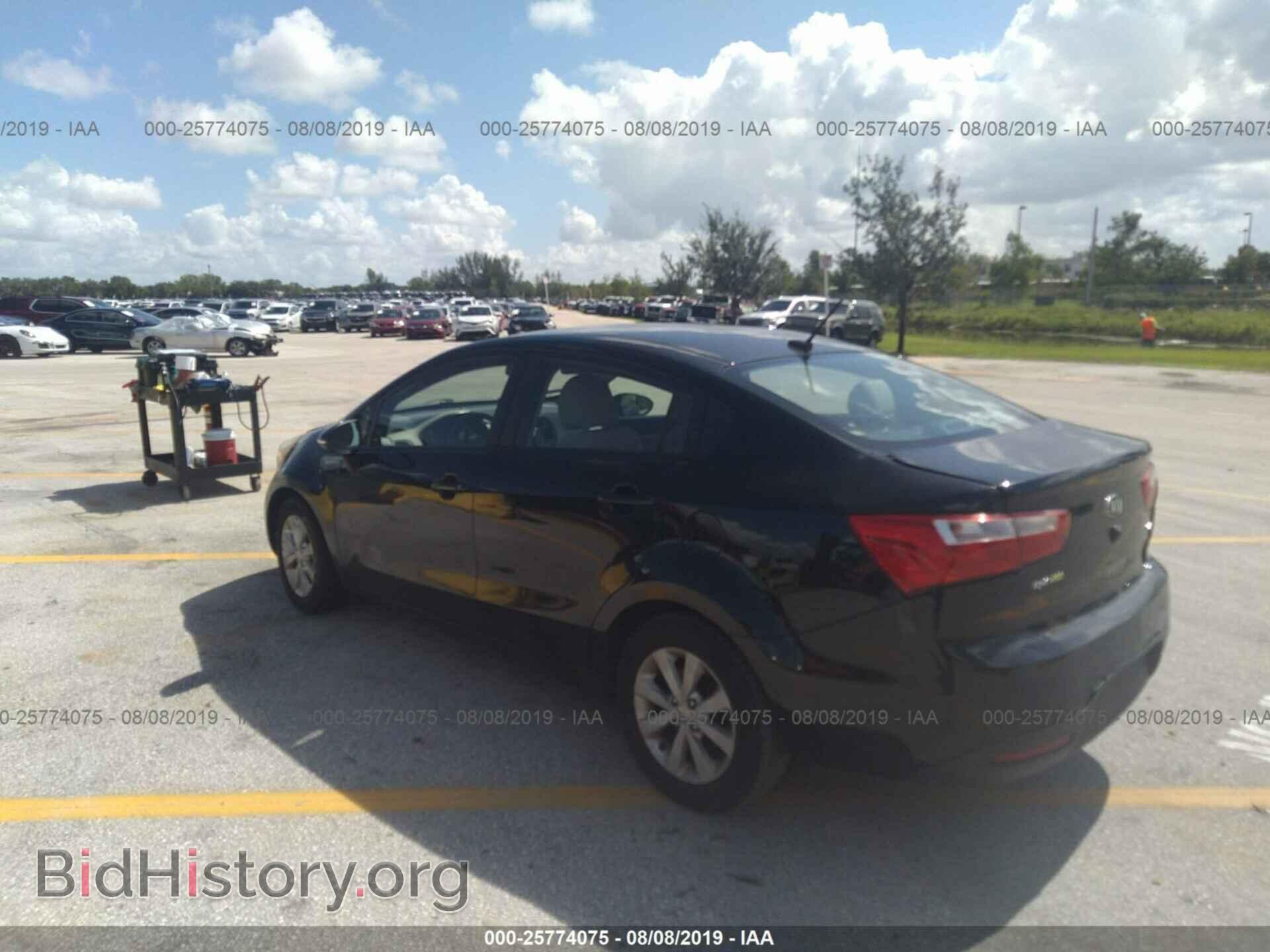 2013 KIA RIO - VIN: KNADN4A30D6239969 - Фото 3