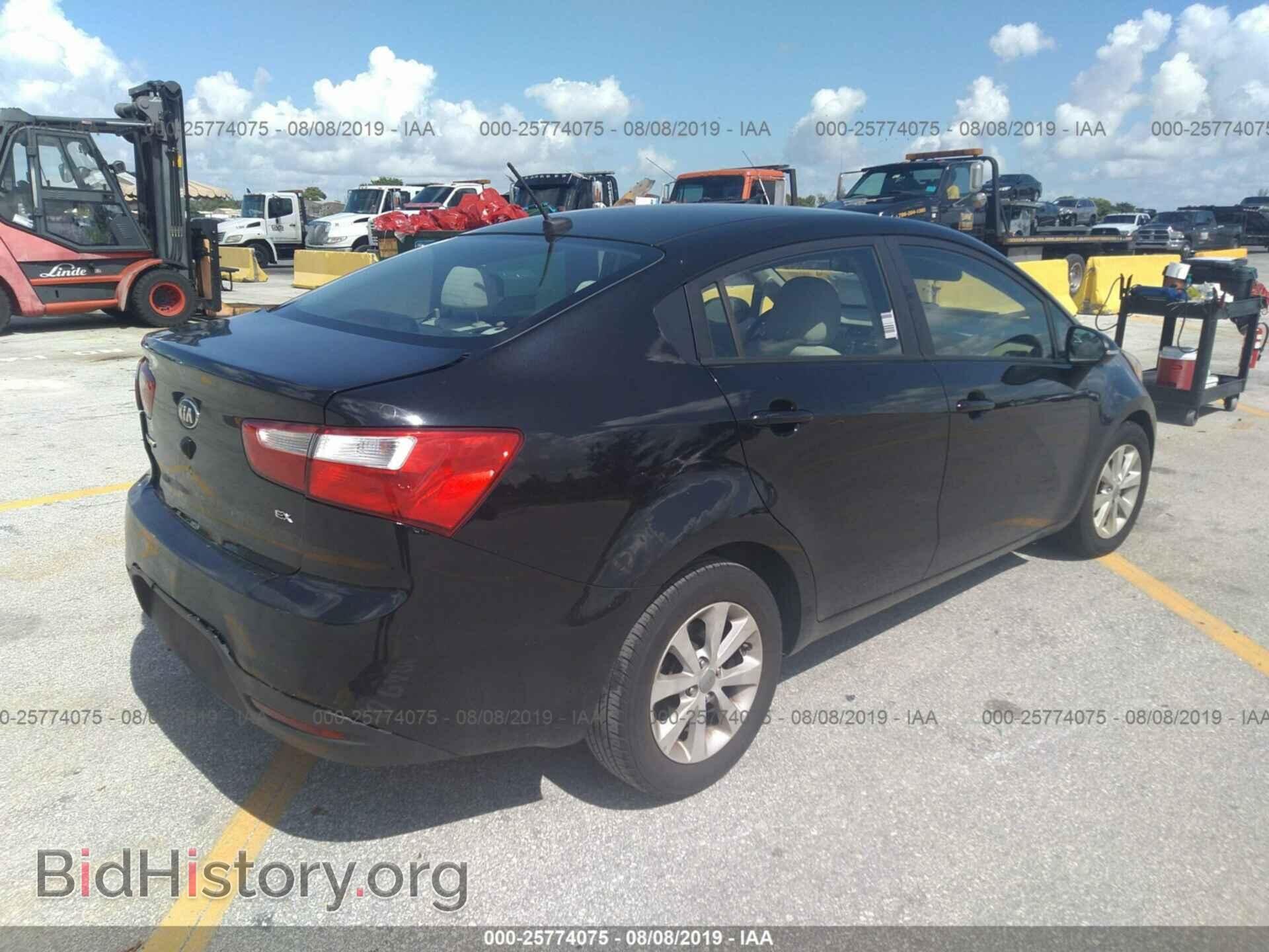 2013 KIA RIO - VIN: KNADN4A30D6239969 - Фото 4