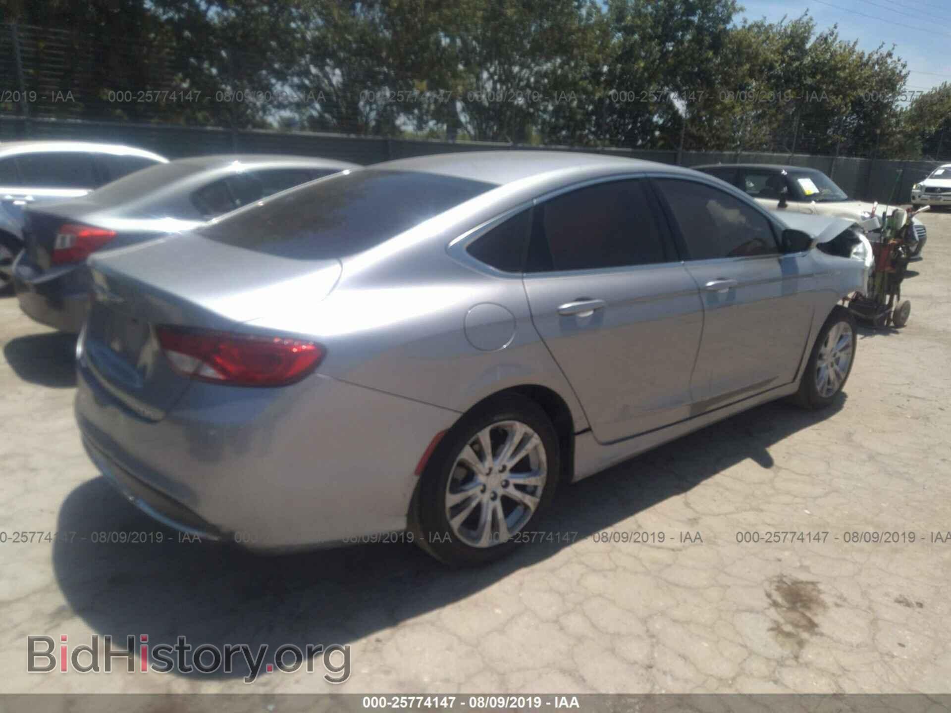 2015 CHRYSLER 200 - VIN: 1C3CCCAB0FN534167 - Фото 4