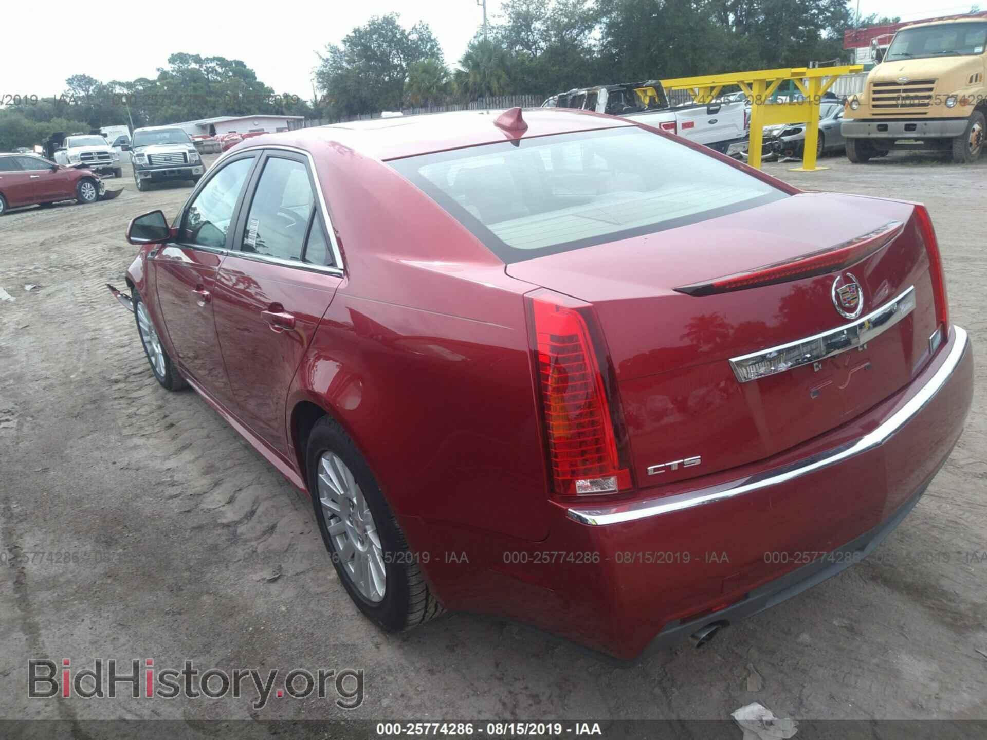 2012 CADILLAC CTS - VIN: 1G6DE5E55C0137432 - Photo 3
