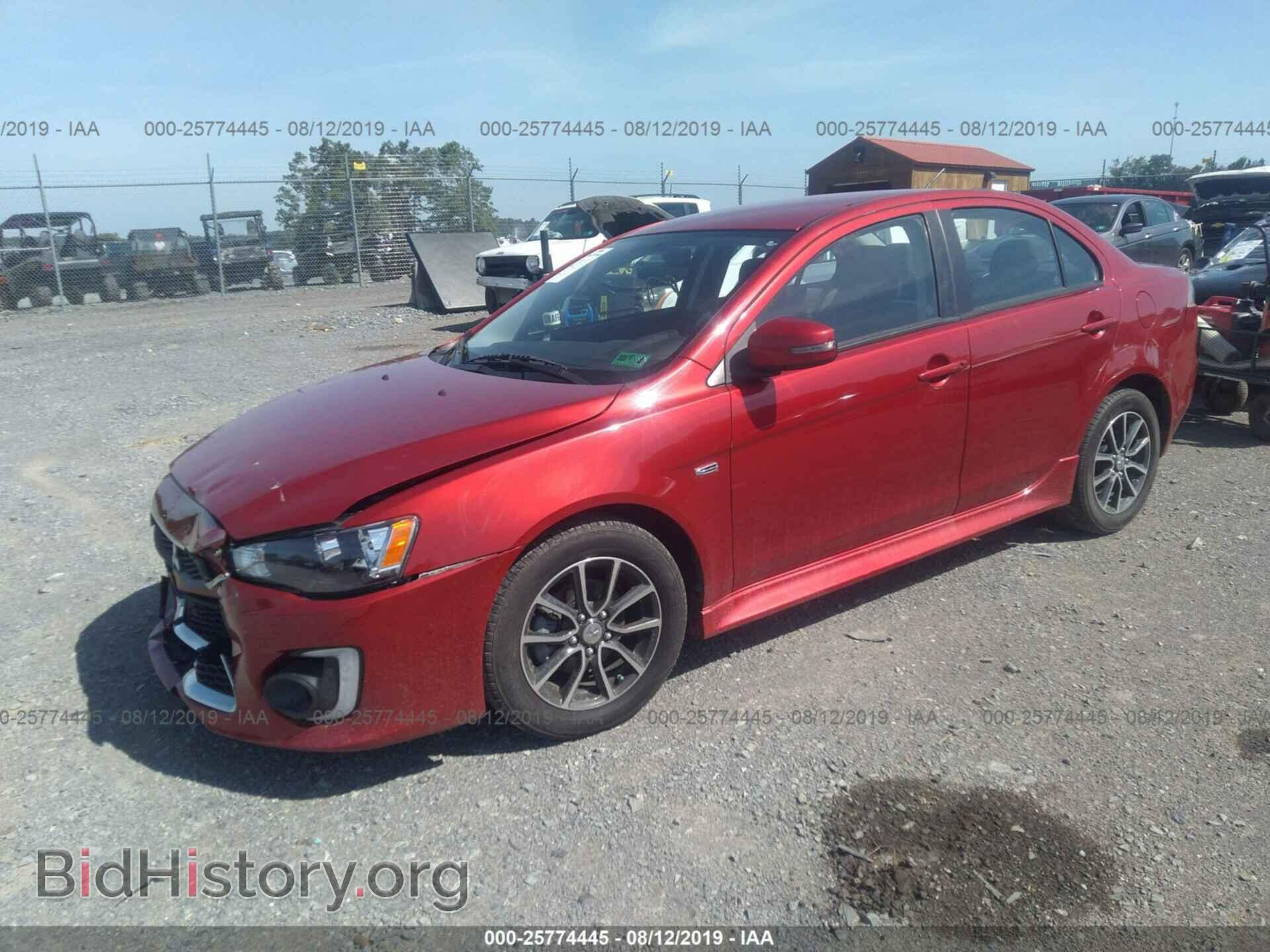 2017 MITSUBISHI LANCER - VIN: JA32V2FW1HU003686 - Фото 2