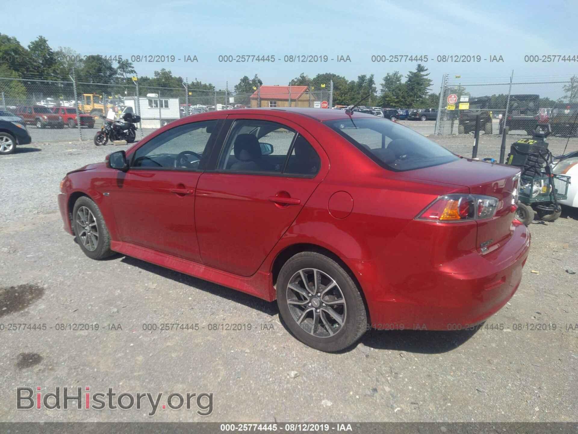 2017 MITSUBISHI LANCER - VIN: JA32V2FW1HU003686 - Фото 3