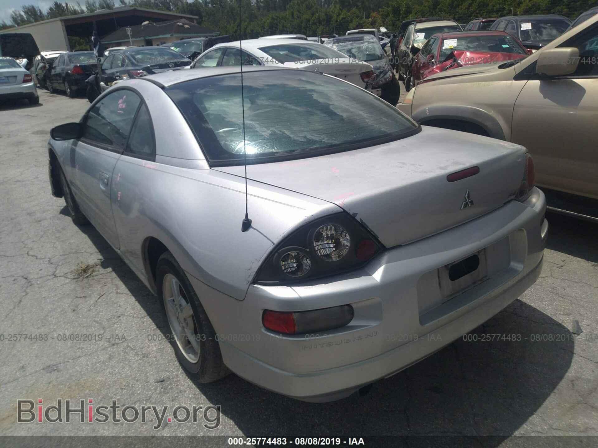 2004 MITSUBISHI ECLIPSE - VIN: 4A3AC34G34E069095 - Фото 3