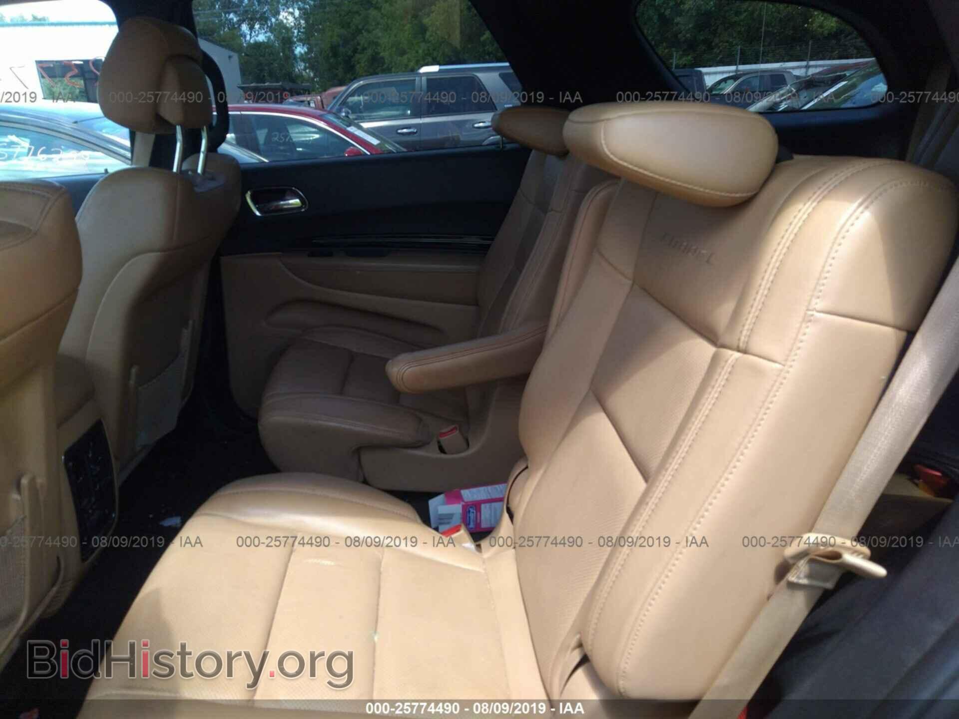 2013 DODGE DURANGO - VIN: 1C4RDJEG8DC557072 - Фото 8