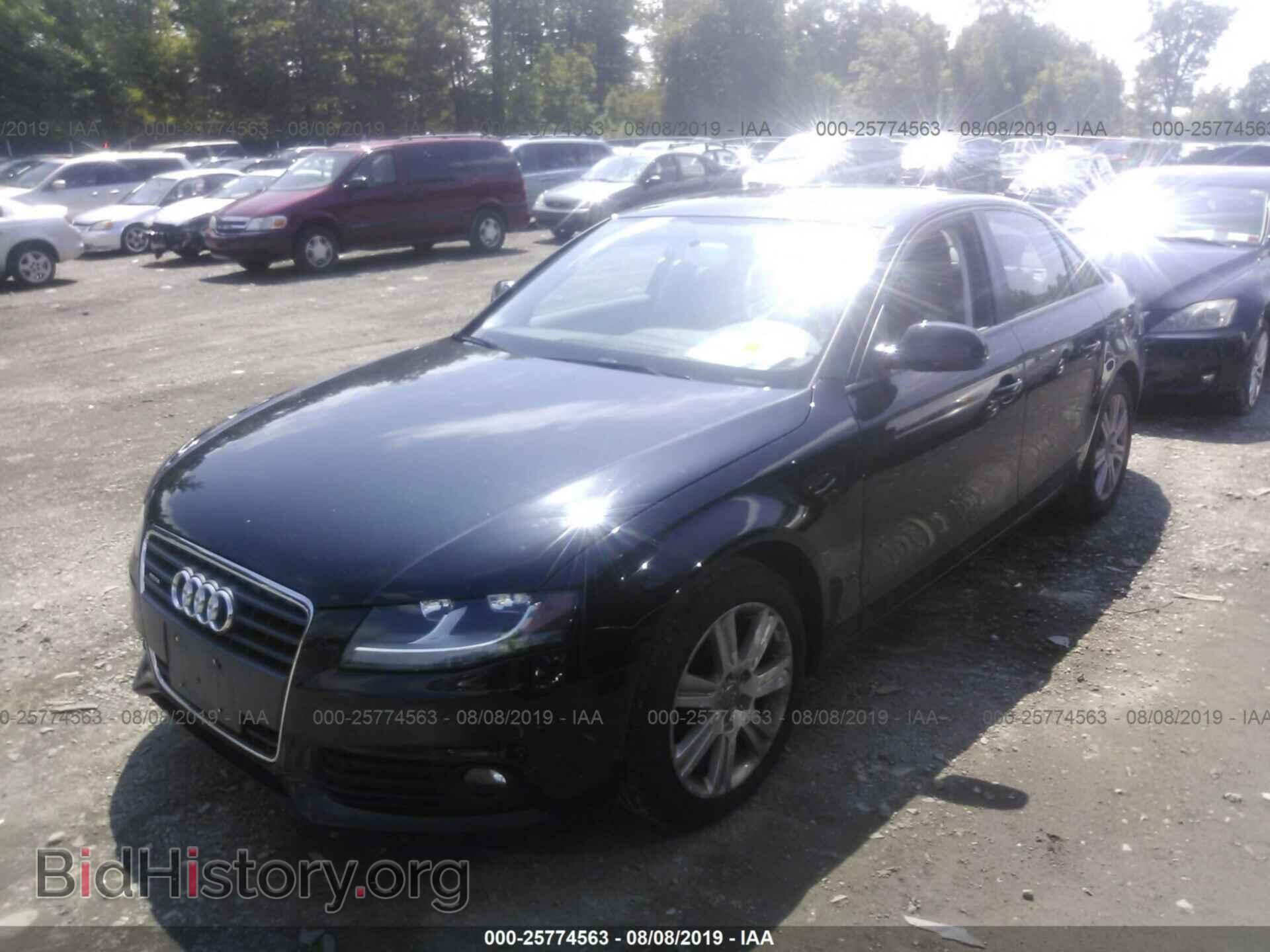 2010 AUDI A4 - VIN: WAUBFAFL5AN066219 - Фото 2