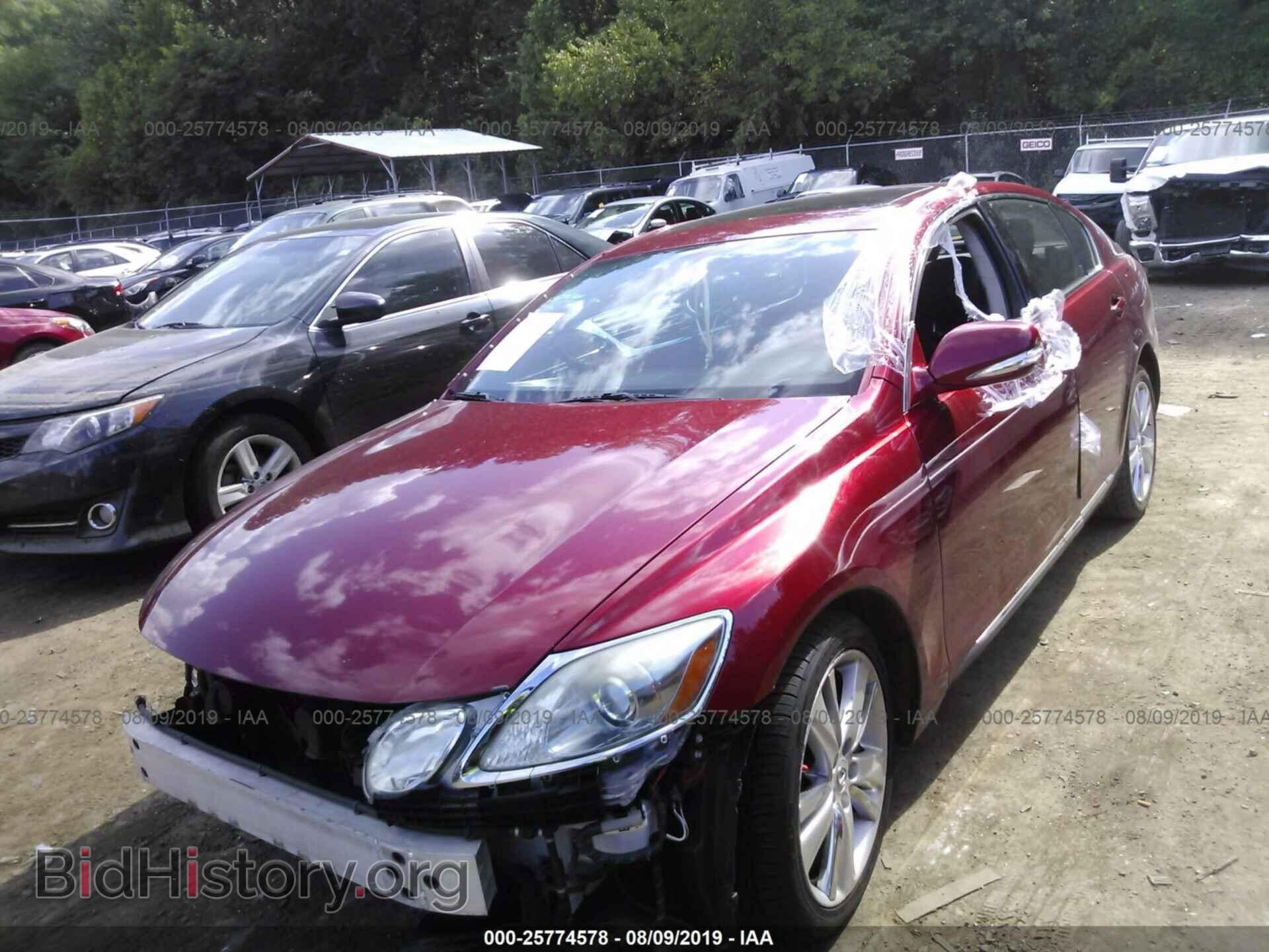 2011 LEXUS GS - VIN: JTHBC1KS5B5024111 - Фото 2