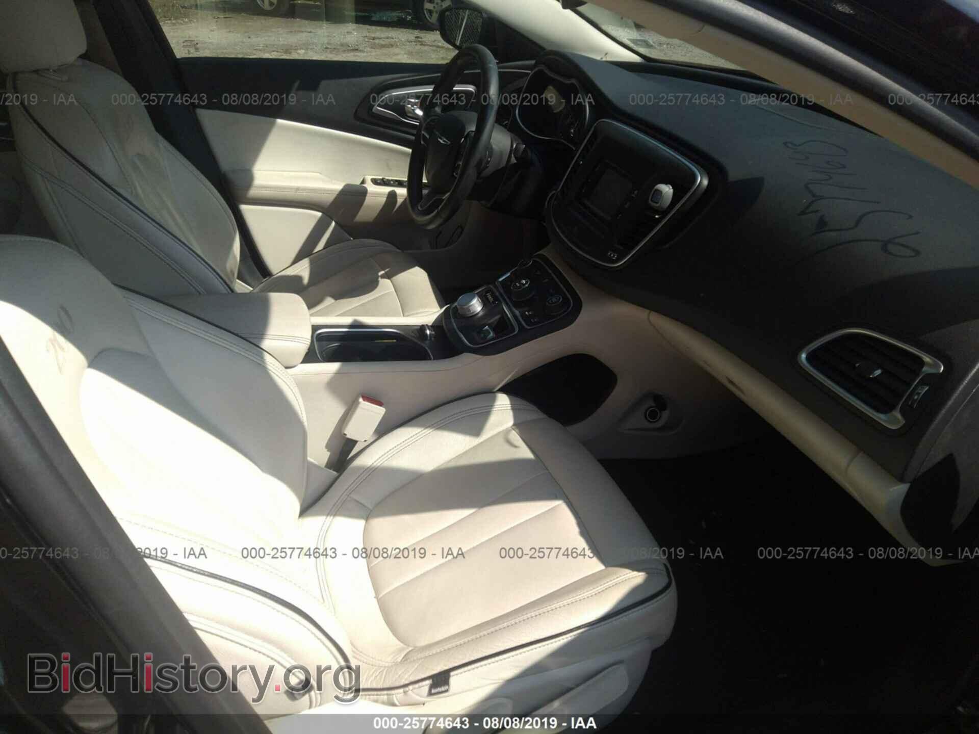 2015 CHRYSLER 200 - VIN: 1C3CCCABXFN558864 - Photo 5
