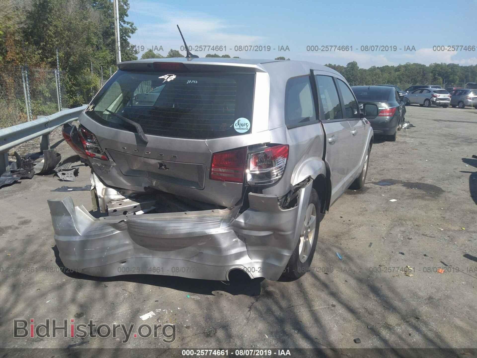 2013 DODGE JOURNEY - VIN: 3C4PDCAB9DT584086 - Фото 4