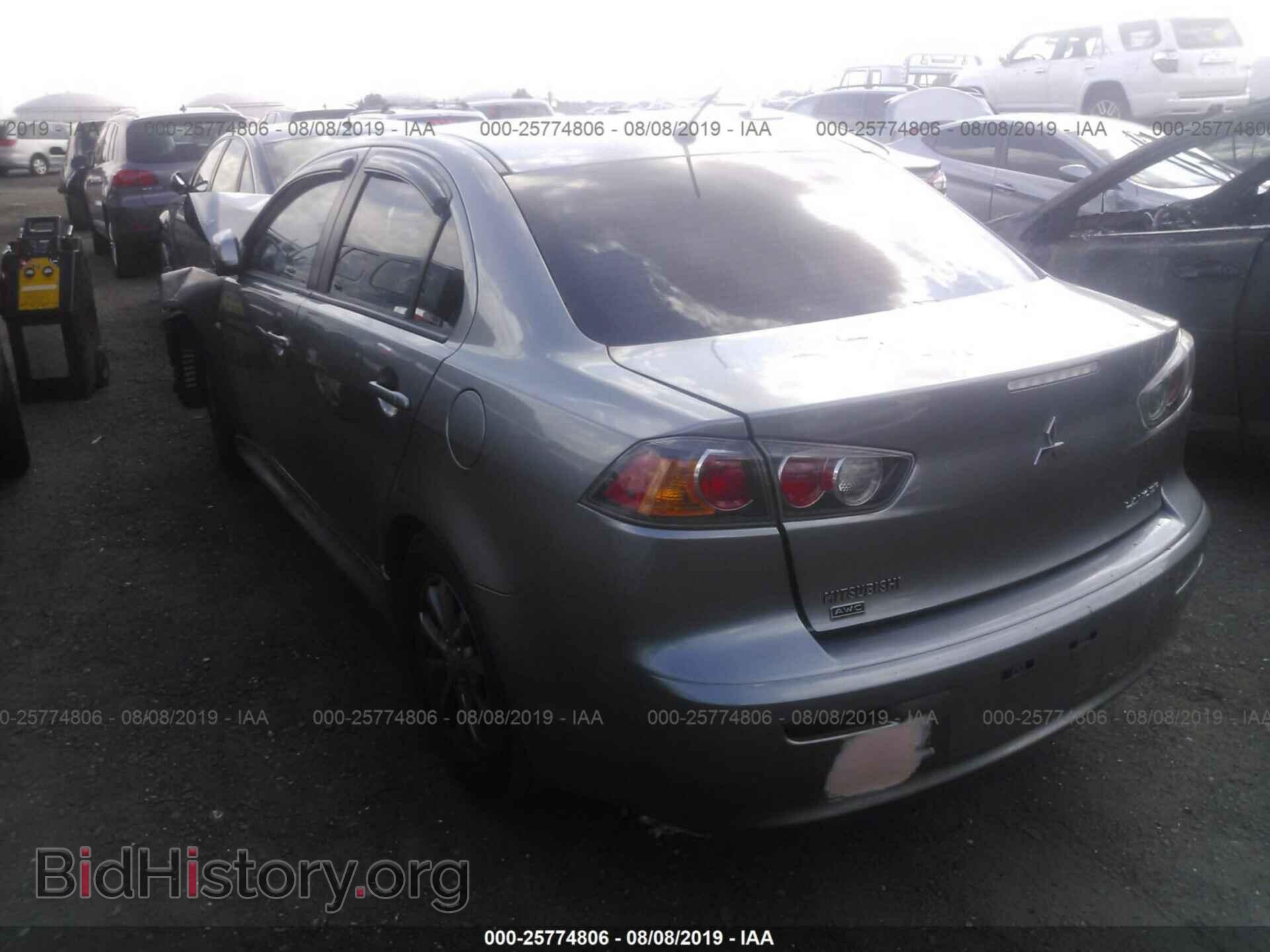 2012 MITSUBISHI LANCER - VIN: JA32V2FW7CU013910 - Фото 3