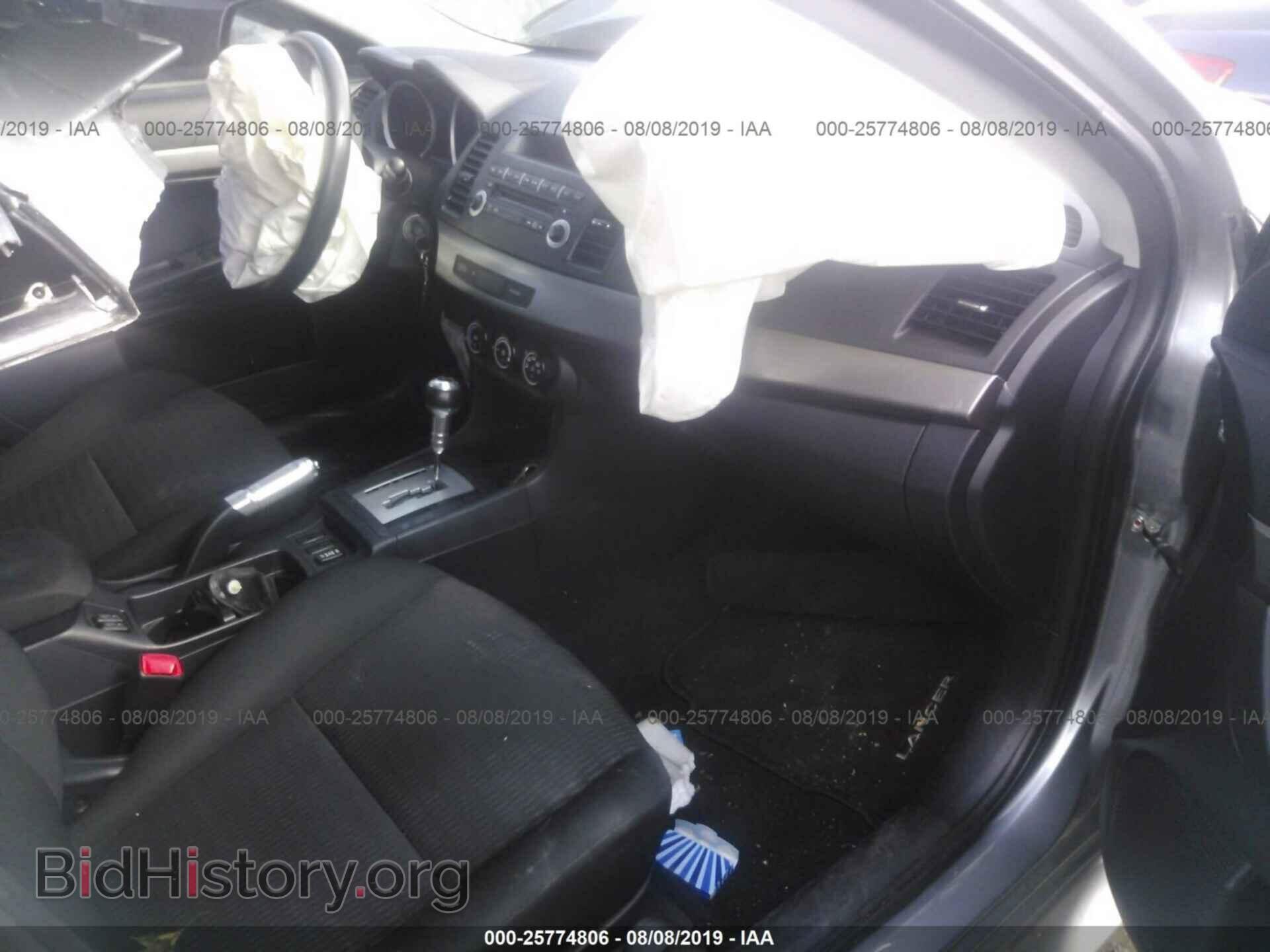 2012 MITSUBISHI LANCER - VIN: JA32V2FW7CU013910 - Фото 5