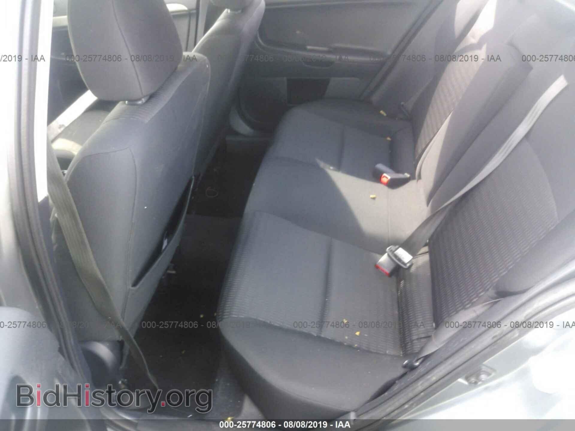 2012 MITSUBISHI LANCER - VIN: JA32V2FW7CU013910 - Фото 8