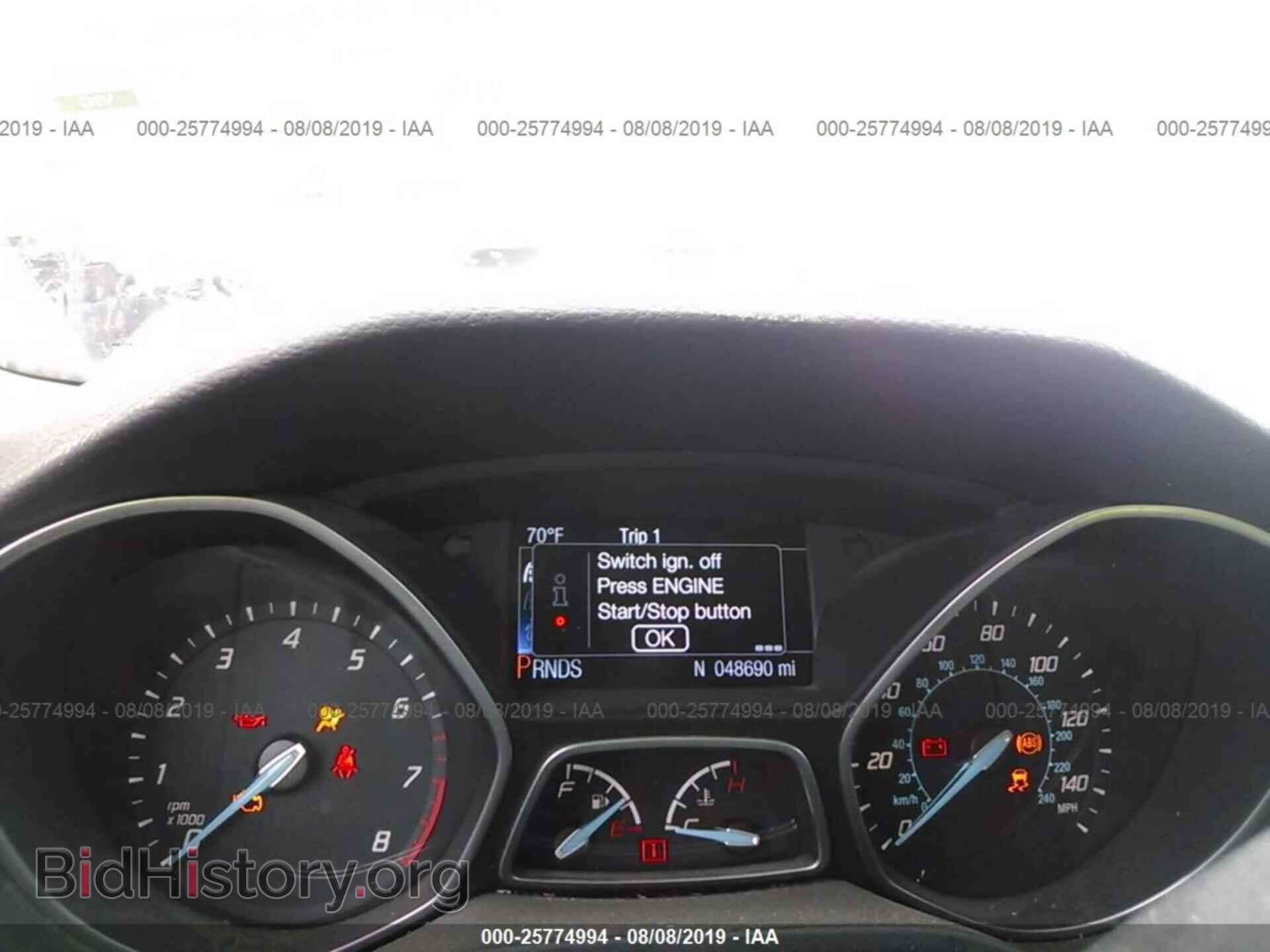 2014 FORD FOCUS - VIN: 1FADP3N2XEL244338 - Фото 7
