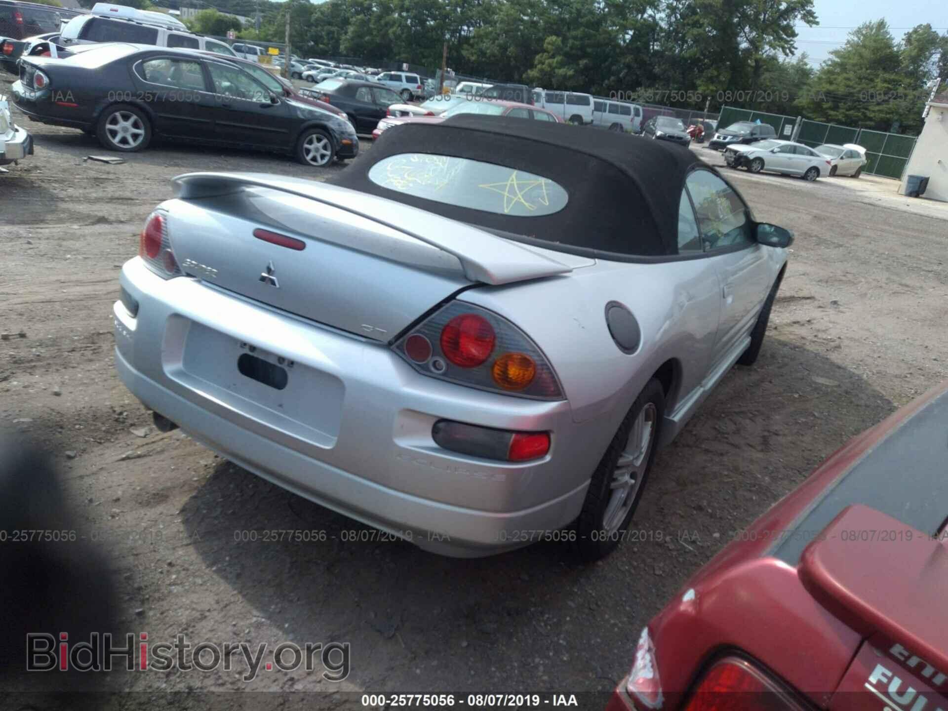 2003 MITSUBISHI ECLIPSE - VIN: 4A3AE55H03E173992 - Фото 4