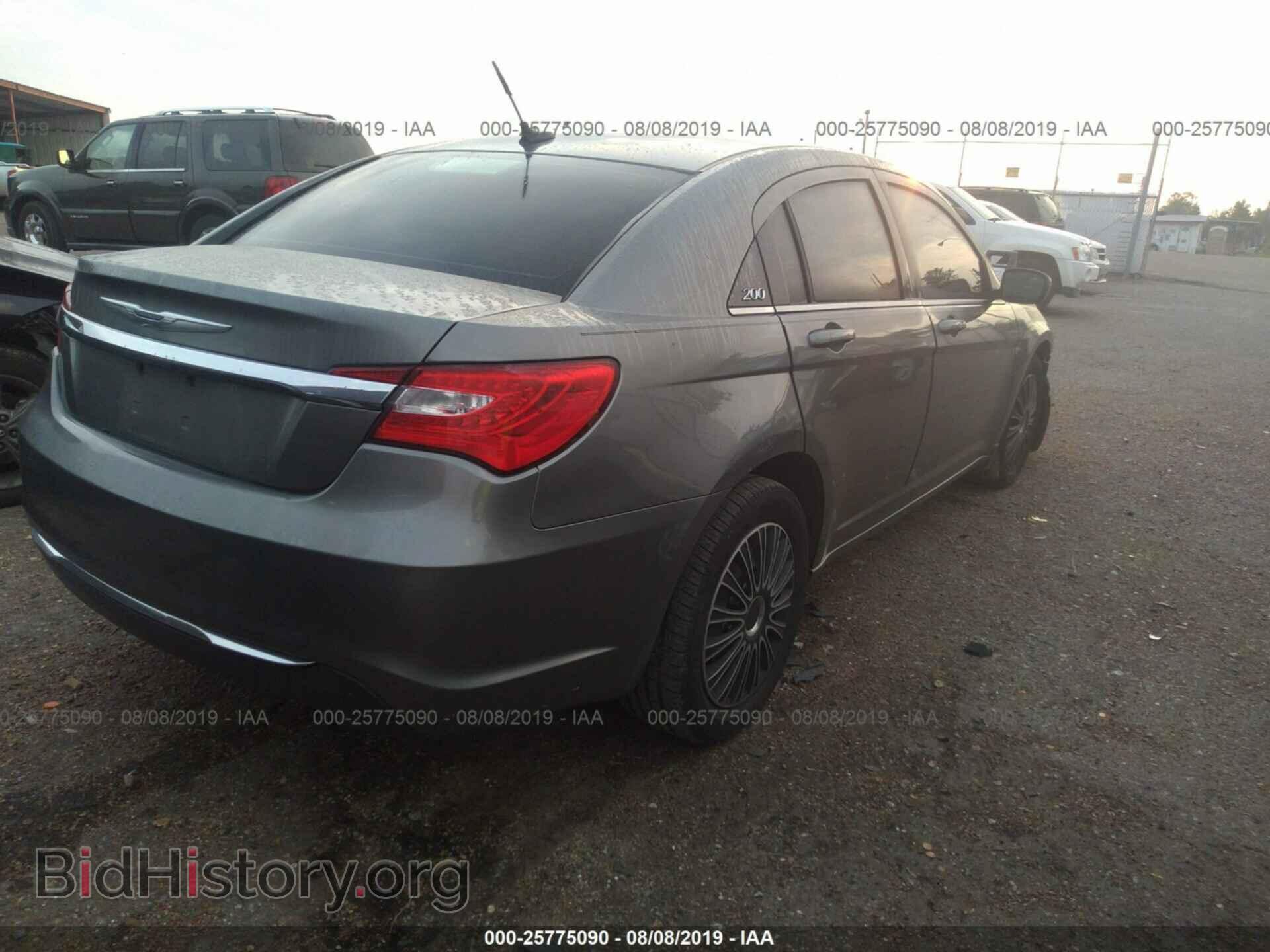 2012 CHRYSLER 200 - VIN: 1C3CCBABXCN169163 - Фото 4