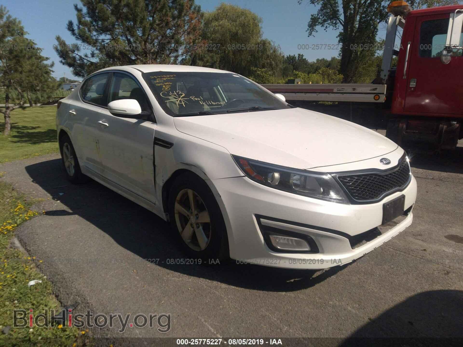 Фотография KNAGM4A70E5458912 - KIA OPTIMA 2014