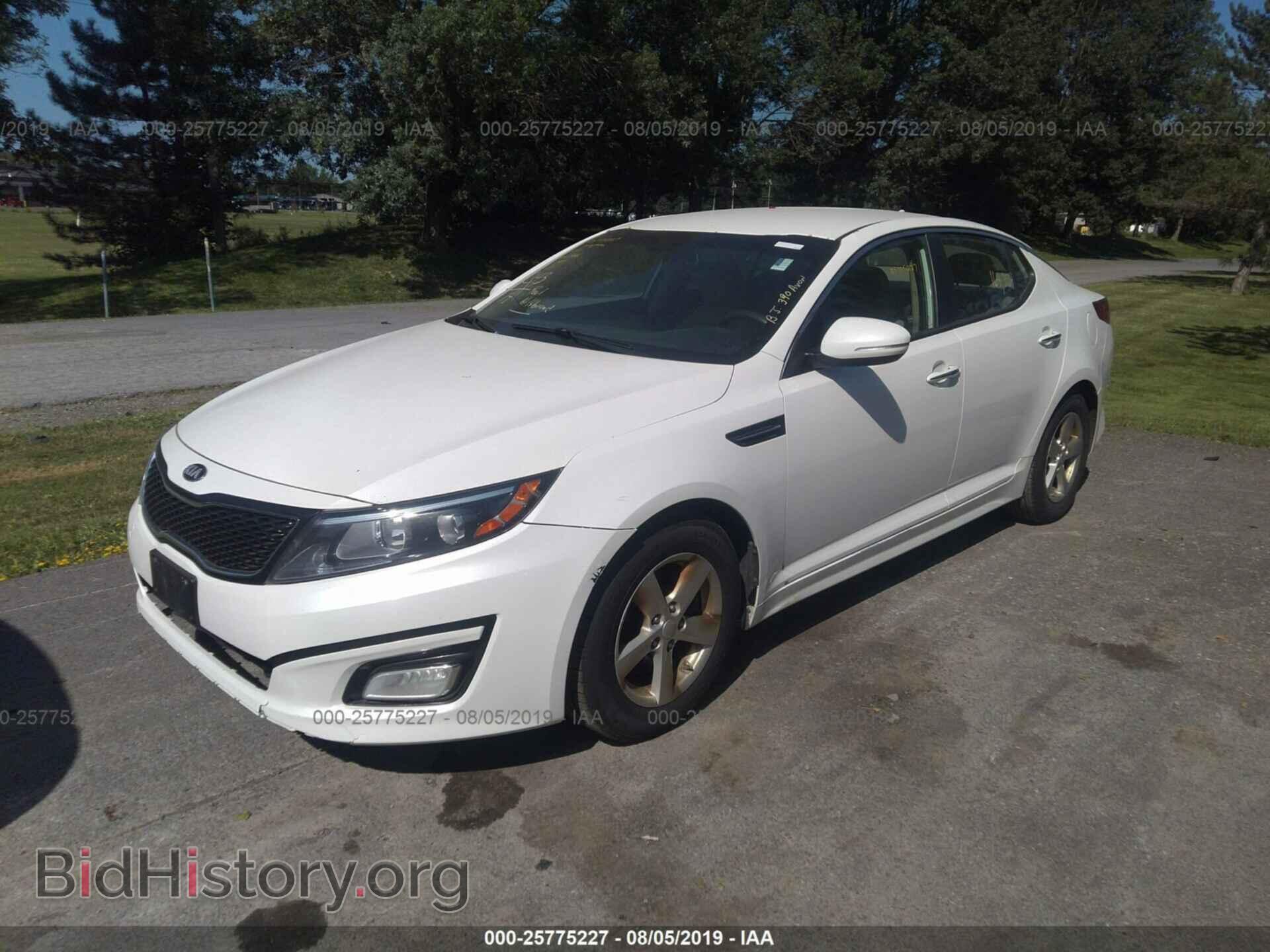 2014 KIA OPTIMA - VIN: KNAGM4A70E5458912 - Photo 2