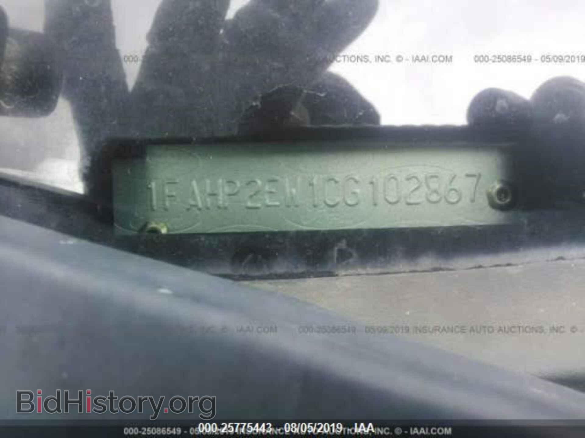 2012 FORD TAURUS - VIN: 1FAHP2EW1CG102867 - Фото 9