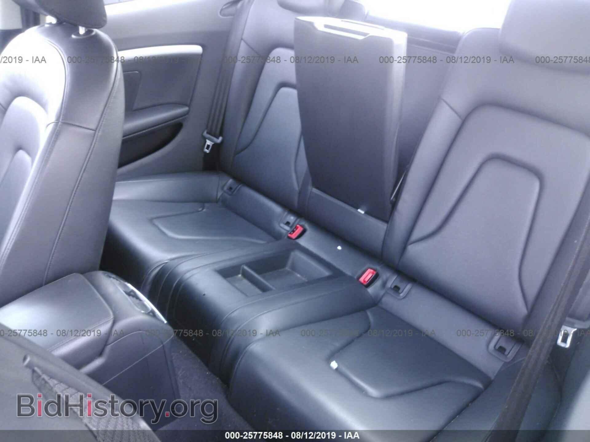 2011 AUDI A5 - VIN: WAULFAFR4BA050322 - Фото 8