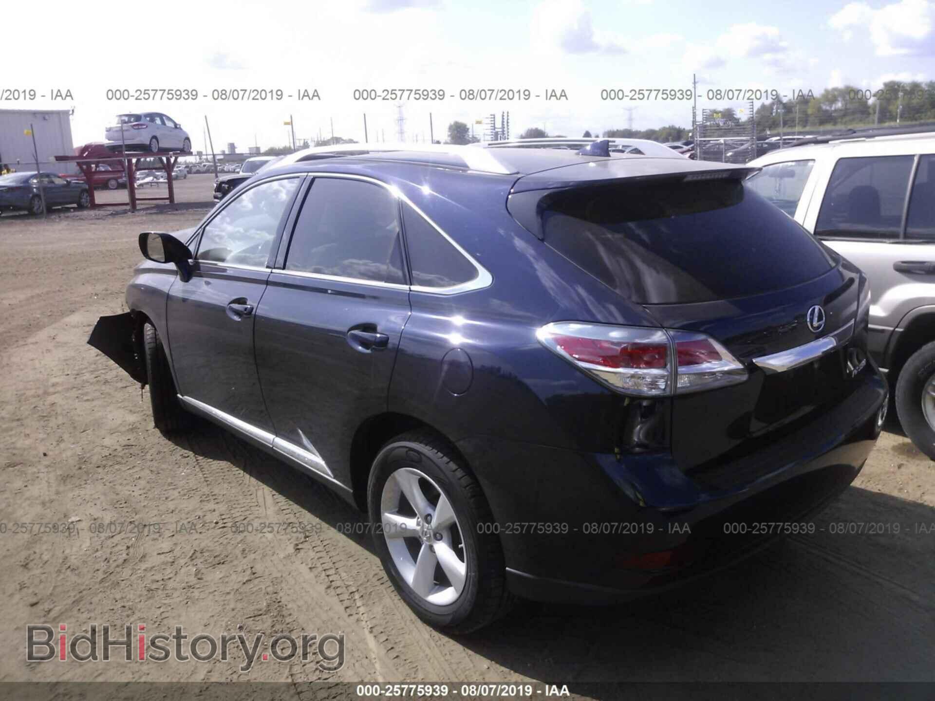 2015 LEXUS RX - VIN: 2T2BK1BA0FC332691 - Фото 3