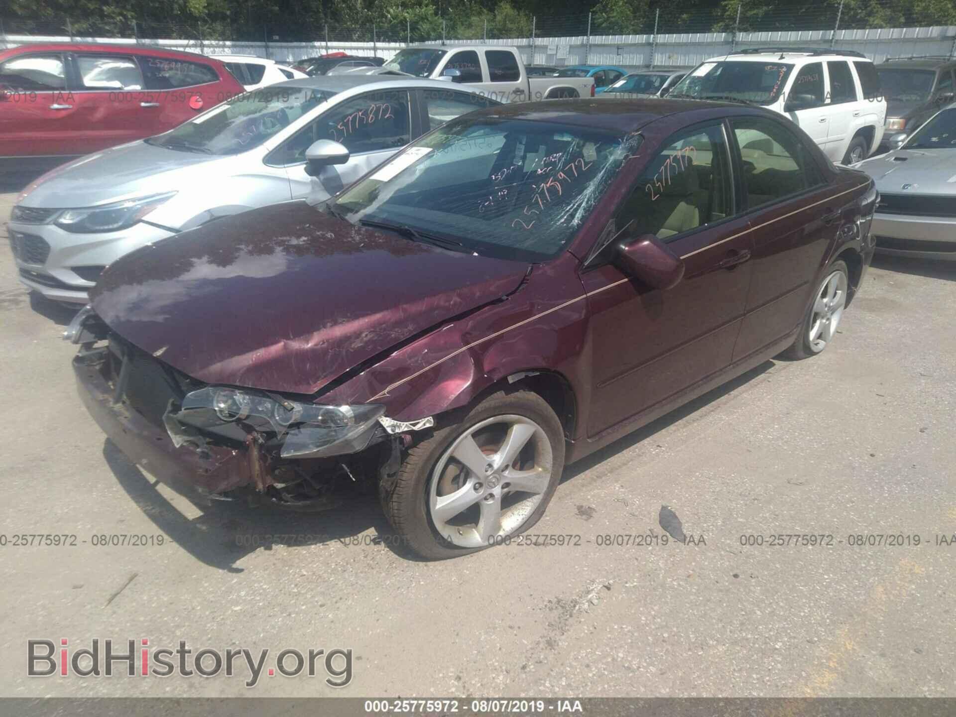 2007 MAZDA 6 - VIN: 1YVHP80C875M45200 - Фото 2