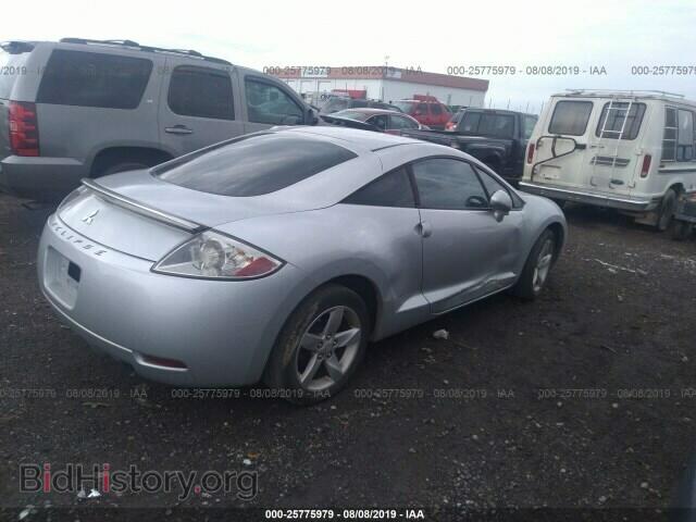 2008 MITSUBISHI ECLIPSE - VIN: 4A3AK24F28E036499 - Фото 4
