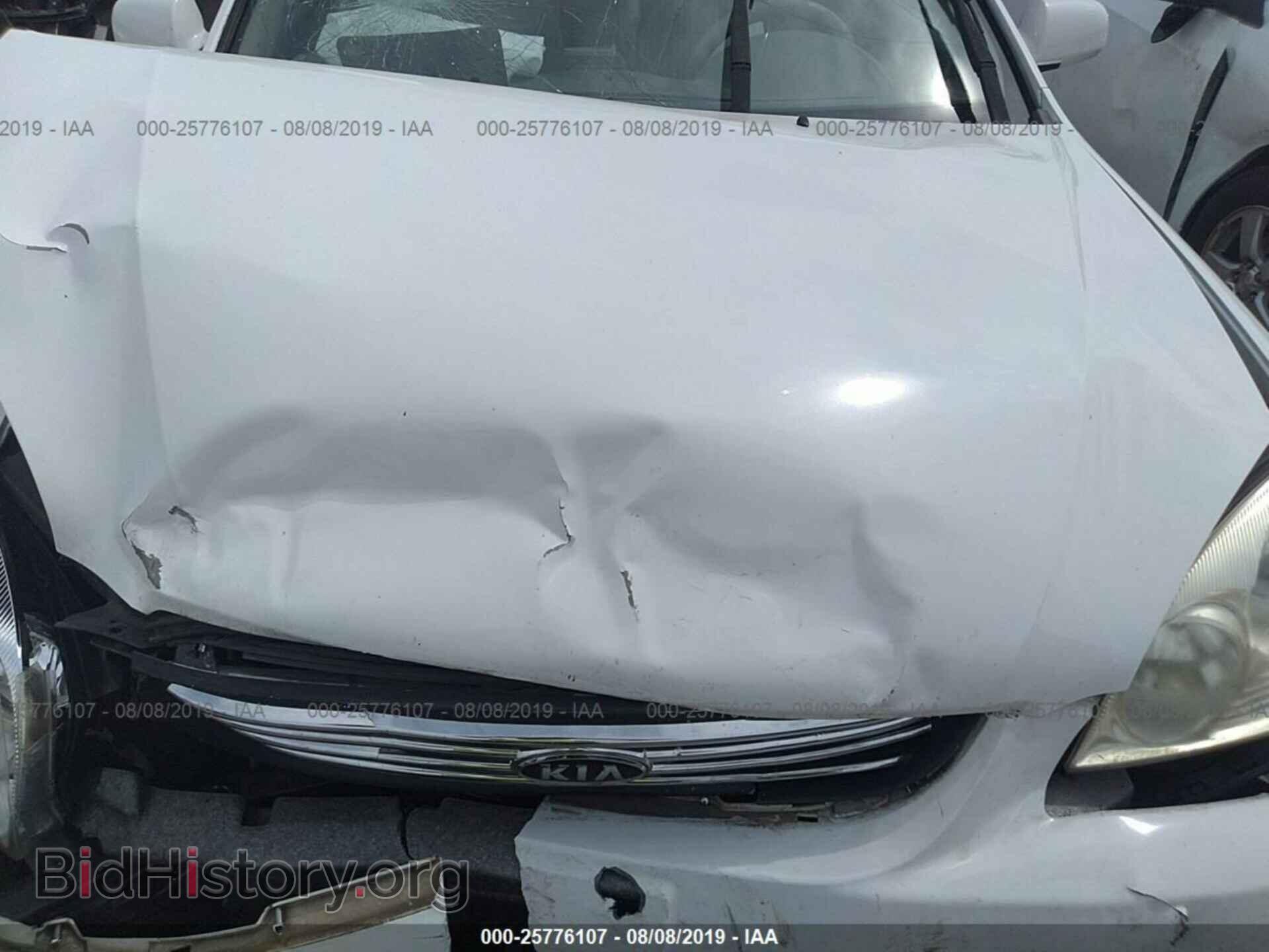 2007 KIA OPTIMA - VIN: KNAGE123775128792 - Фото 10