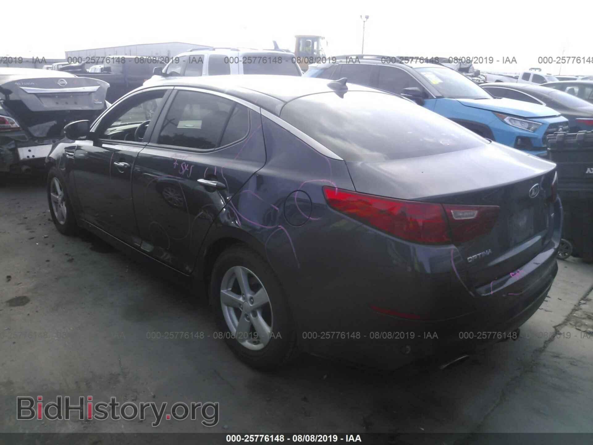 2015 KIA OPTIMA - VIN: KNAGM4A72F5580107 - Photo 3