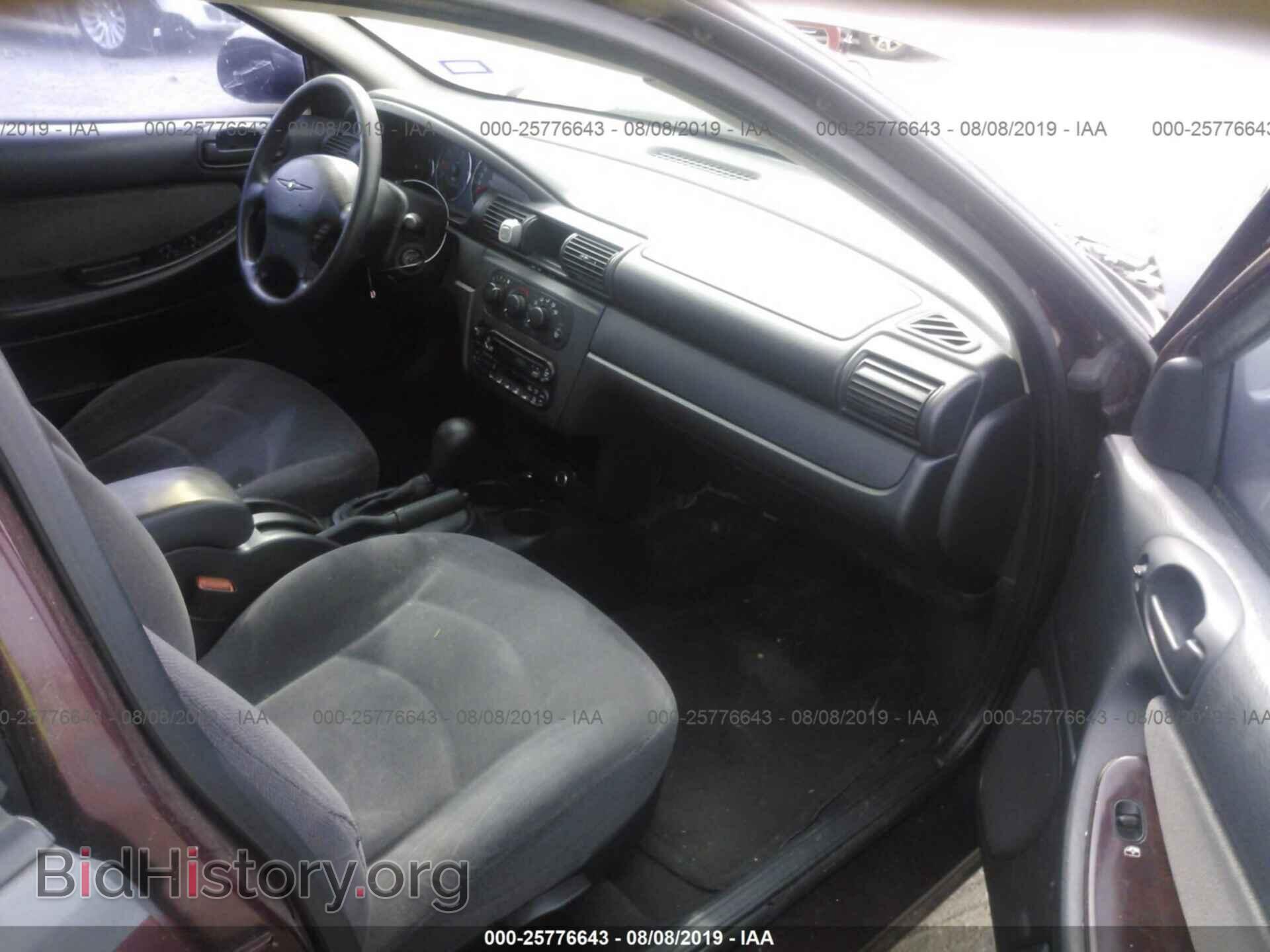 2001 CHRYSLER SEBRING - VIN: 1C3EL46X41N706888 - Photo 5