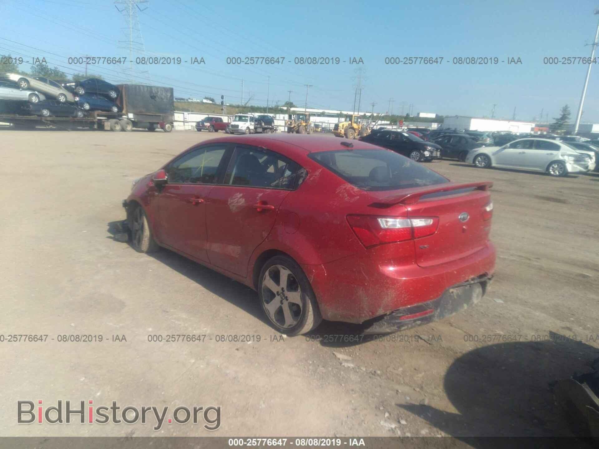2012 KIA RIO - VIN: KNADN4A30C6047157 - Фото 3