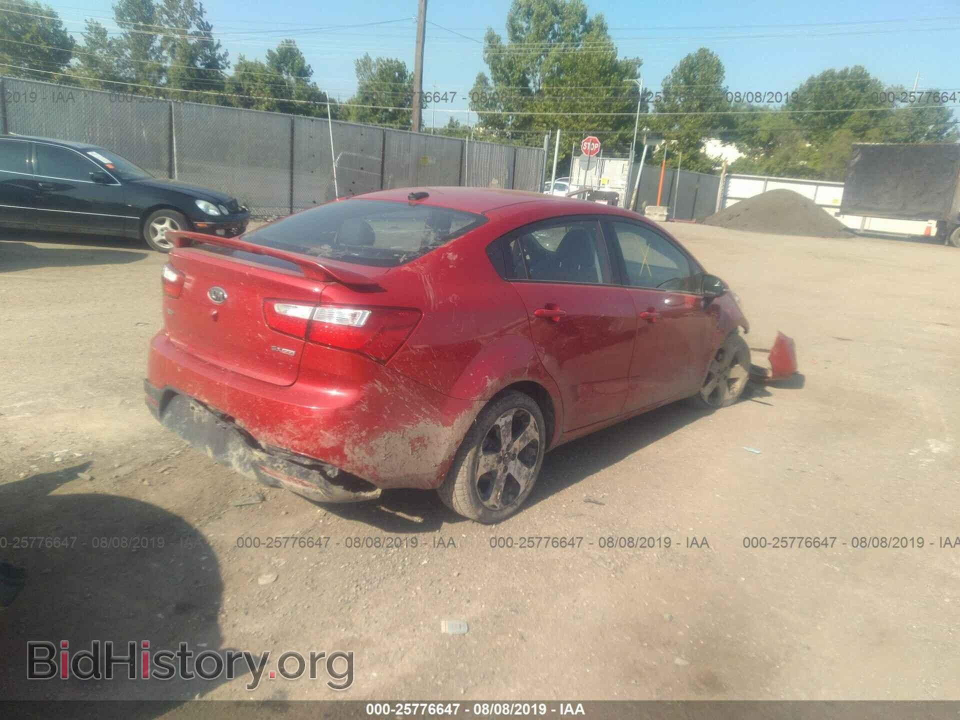 2012 KIA RIO - VIN: KNADN4A30C6047157 - Фото 4