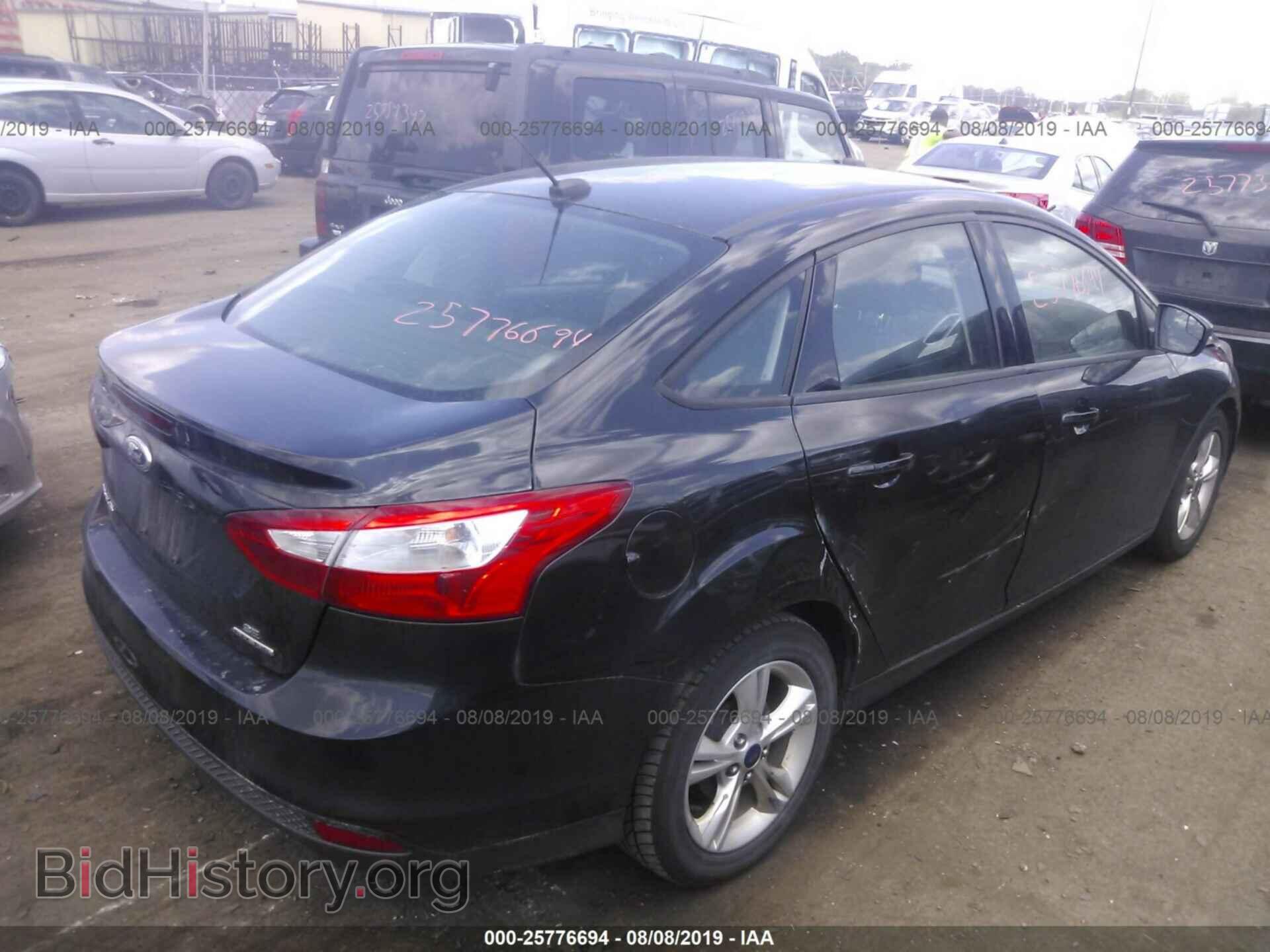 2013 FORD FOCUS - VIN: 1FADP3F2XDL371605 - Фото 4
