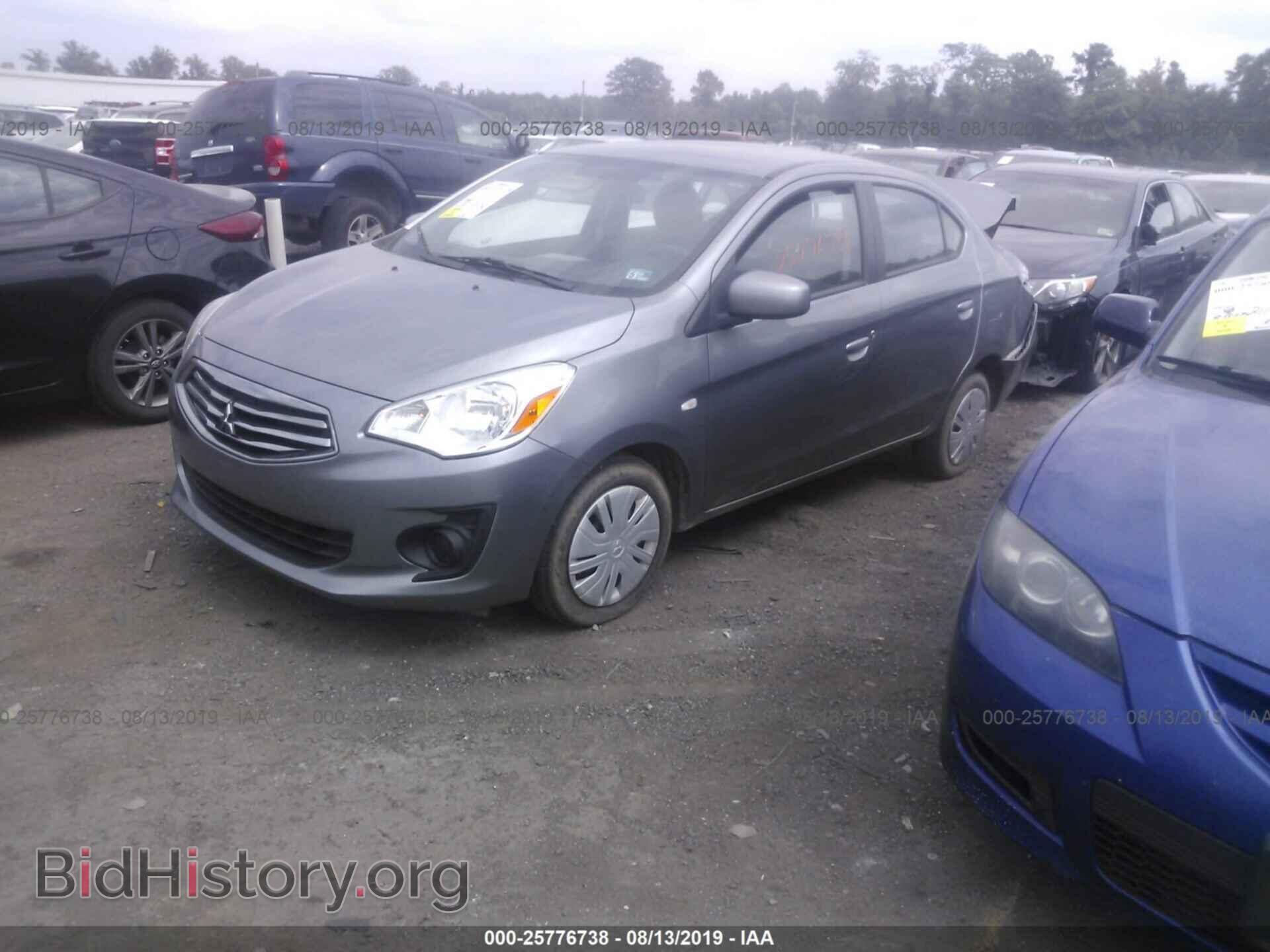 2017 MITSUBISHI MIRAGE - VIN: ML32F3FJ6HHF08582 - Фото 2