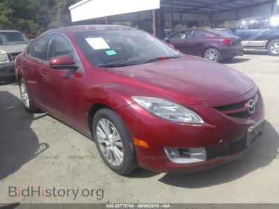 2010 Mazda 6 I, красный — VIN 1YVHZ8CH4A5M25146, IAAI