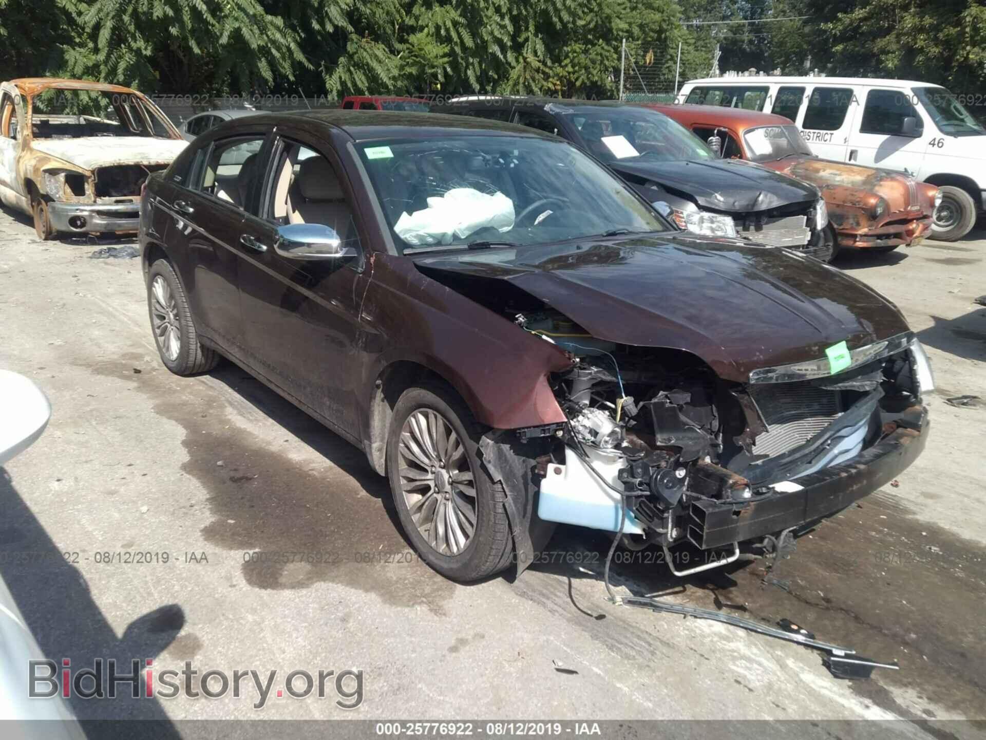 Фотография 1C3CCBCB4CN250866 - CHRYSLER 200 2012