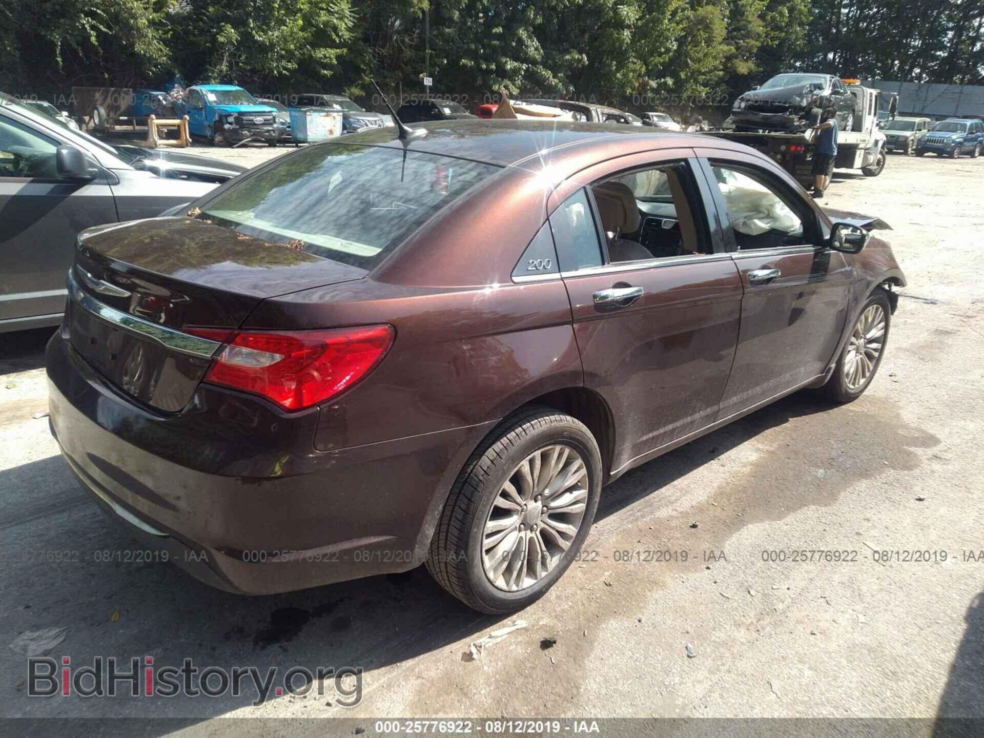 2012 CHRYSLER 200 - VIN: 1C3CCBCB4CN250866 - Photo 4