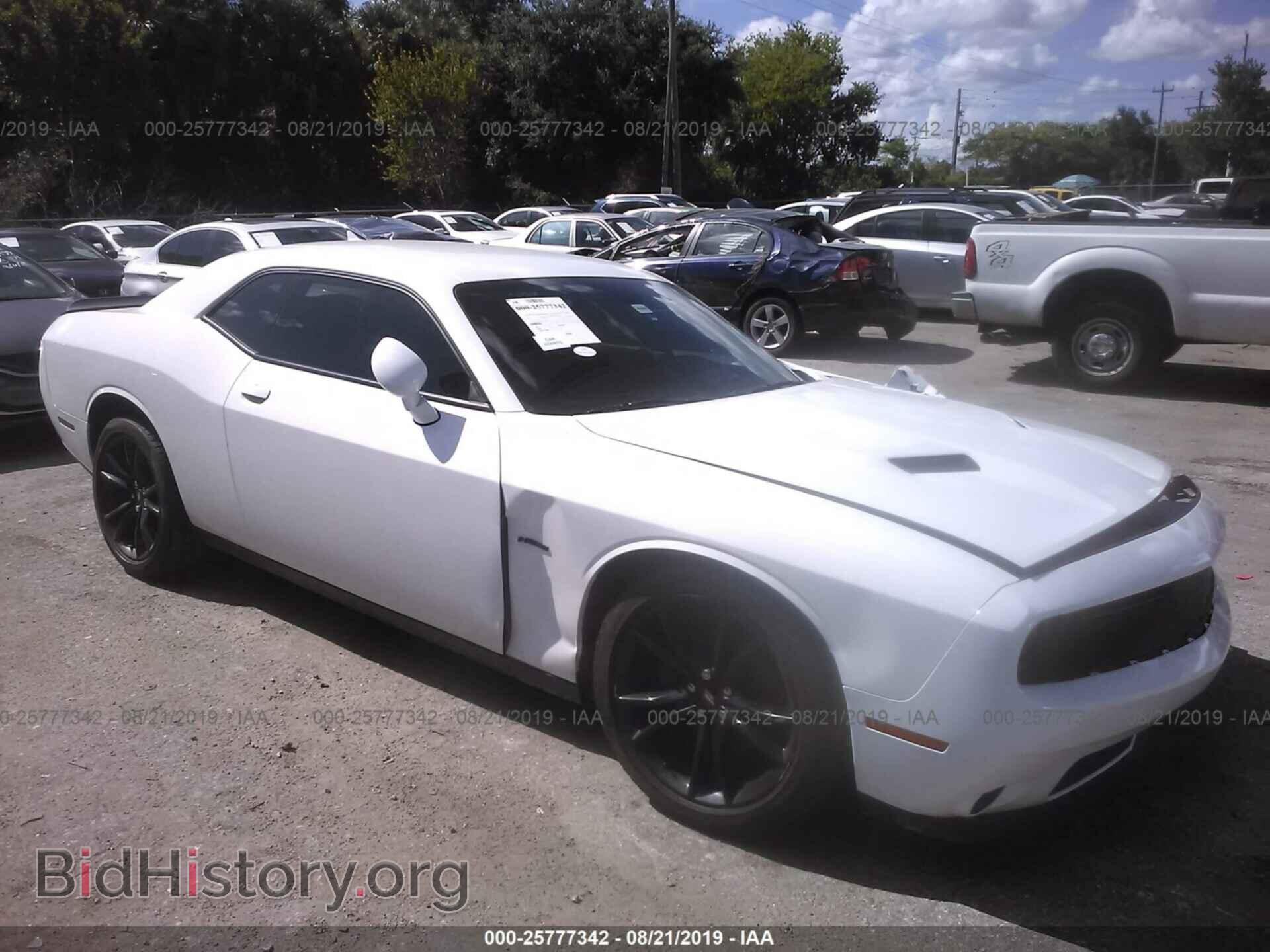 Фотография 2C3CDZAG4JH311482 - DODGE CHALLENGER 2018