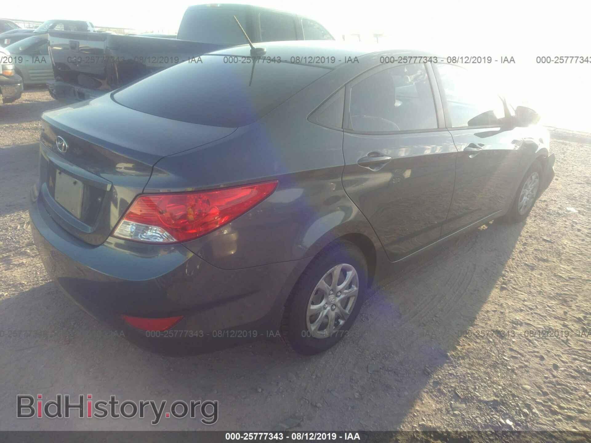 2013 HYUNDAI ACCENT - VIN: KMHCT4AE6DU288686 - Фото 4