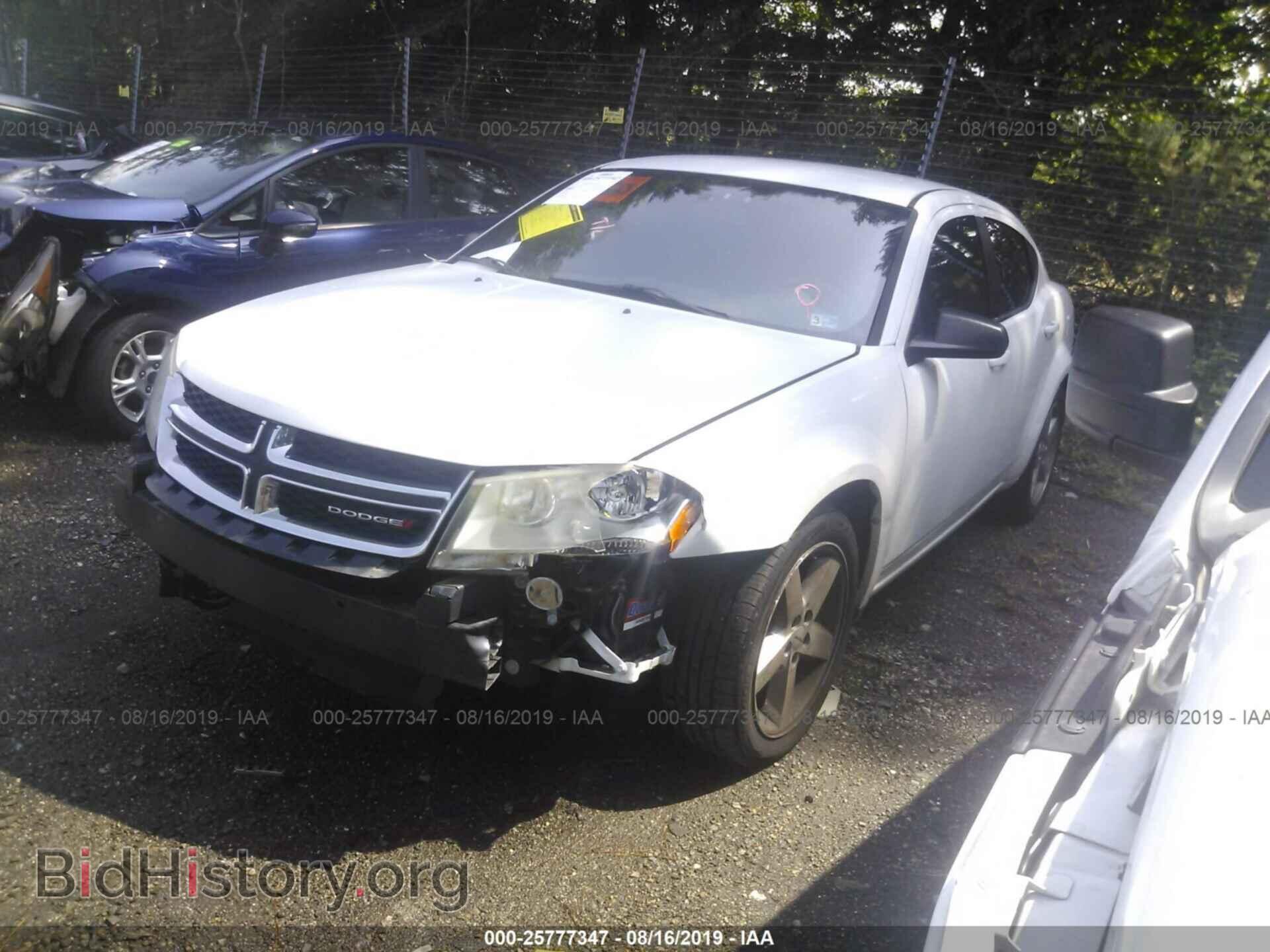 2013 DODGE AVENGER - VIN: 1C3CDZAB3DN668801 - Фото 2