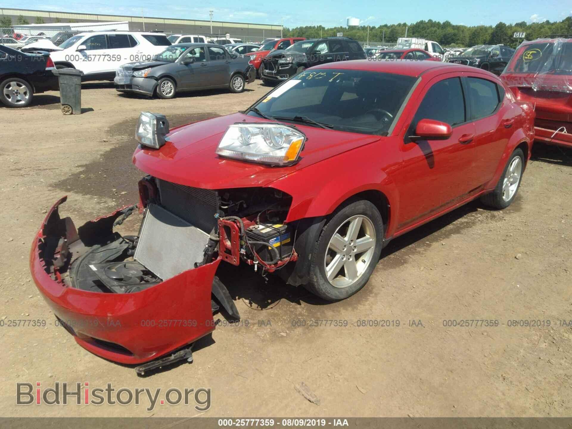 2011 DODGE AVENGER - VIN: 1B3BD1FB7BN573156 - Фото 2