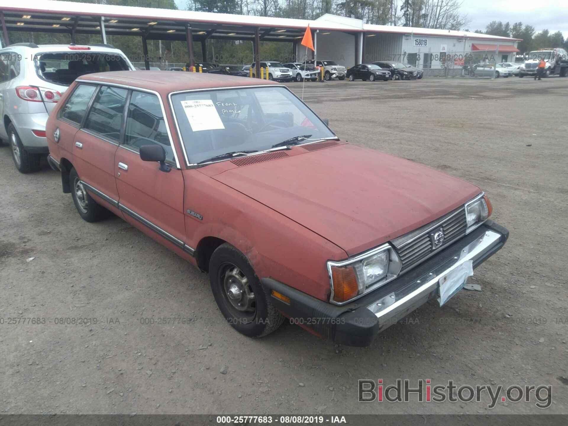 Photo JF1AM43B4BB474768 - SUBARU GL 1981