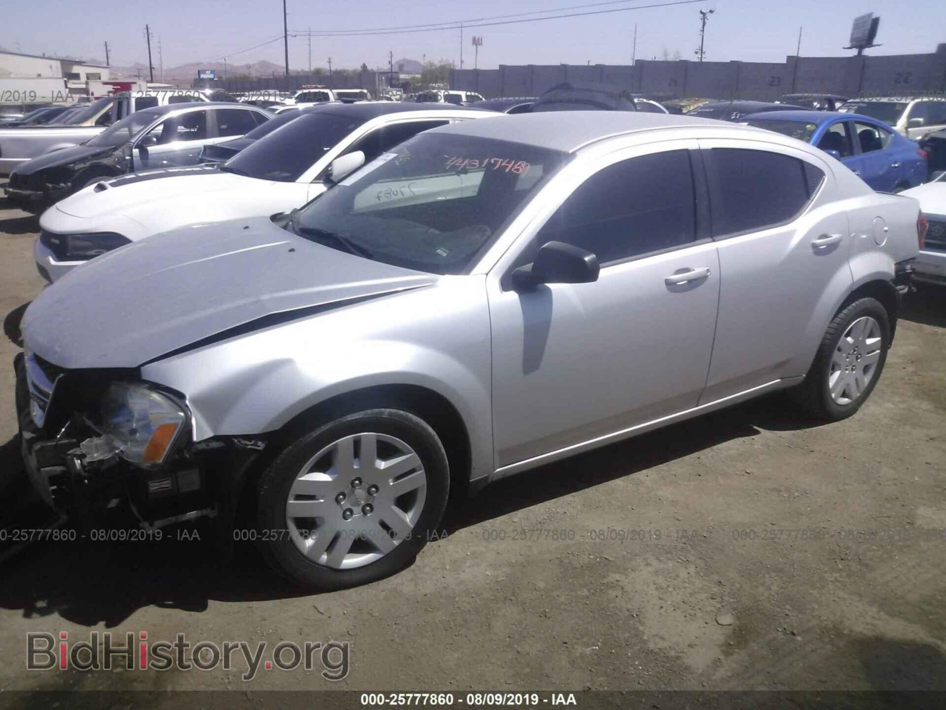 2012 DODGE AVENGER - VIN: 1C3CDZAB0CN211961 - Фото 2