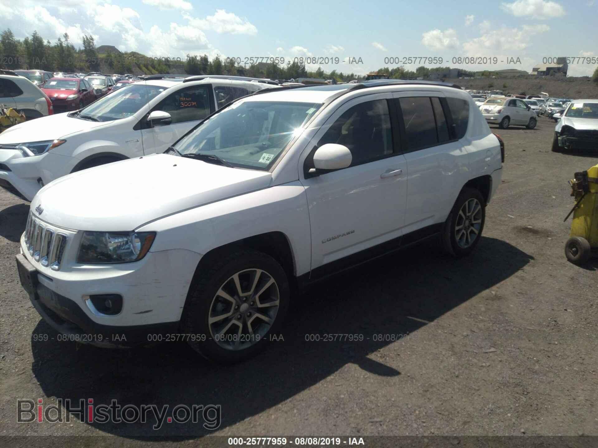 2017 JEEP COMPASS - VIN: 1C4NJDEB9HD111154 - Фото 2