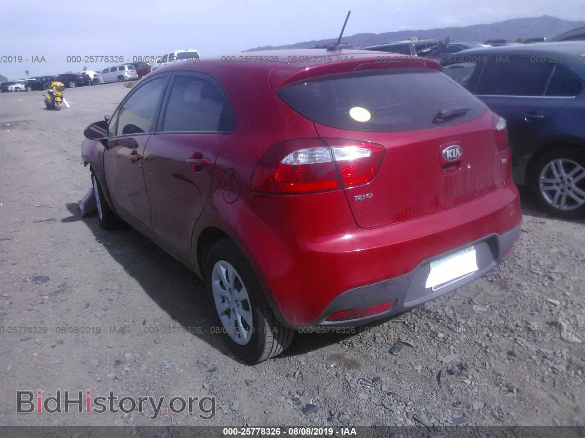 2013 KIA RIO - VIN: KNADM5A33D6147263 - Фото 3